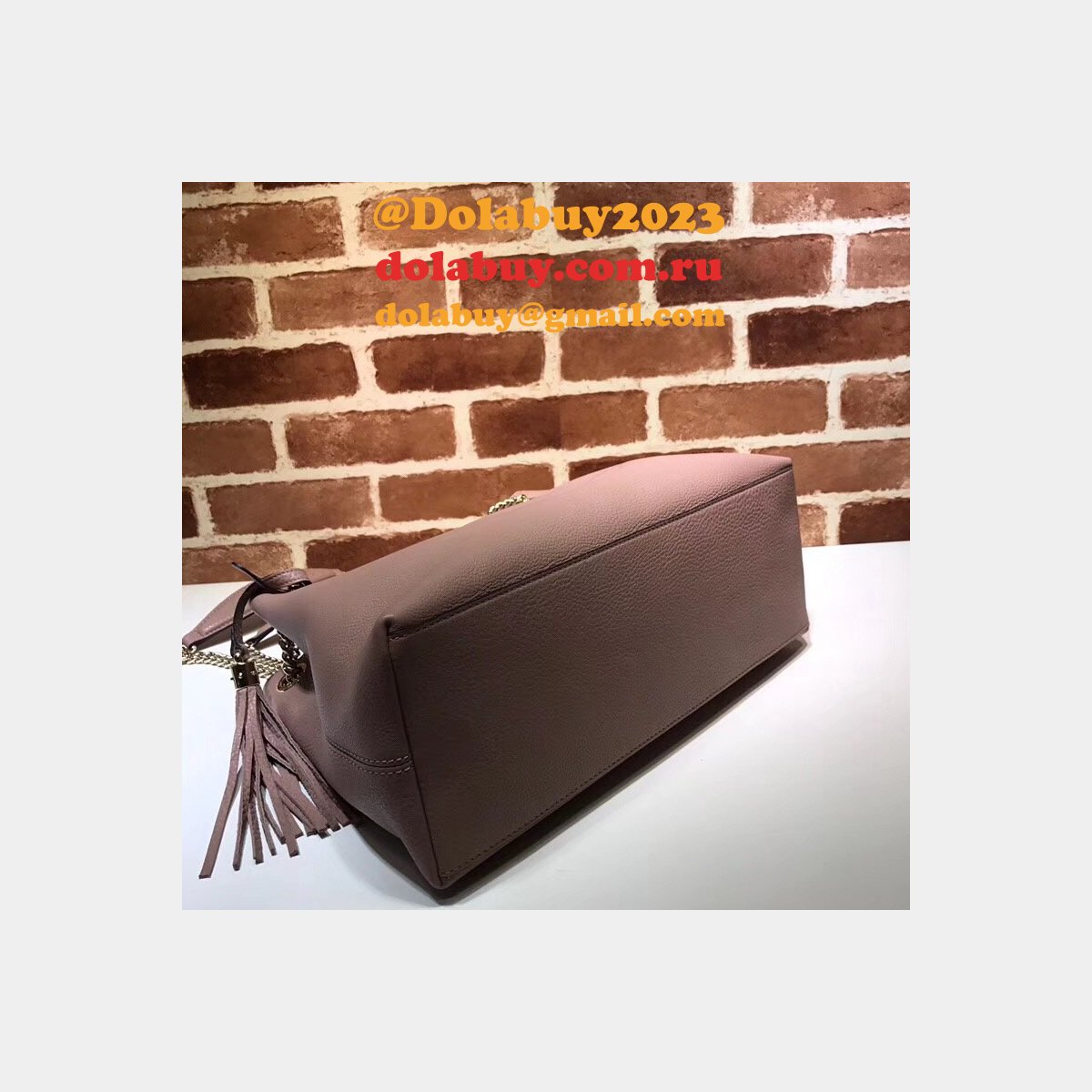 7 Star Gucci Replica Soho leather shoulder 308982 bag