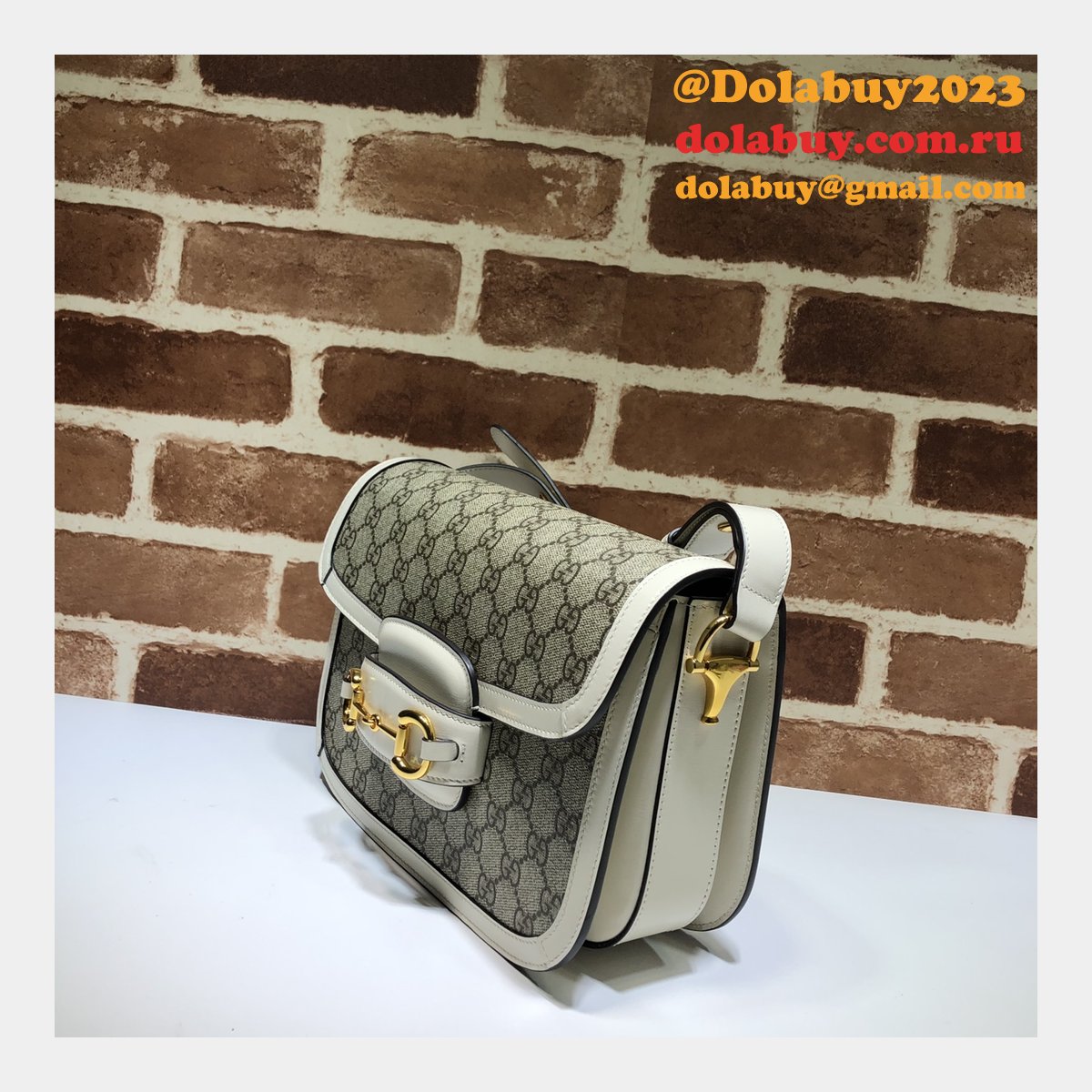 Top Quality Gucci Horsebit 1955 small shoulder 602204 bag