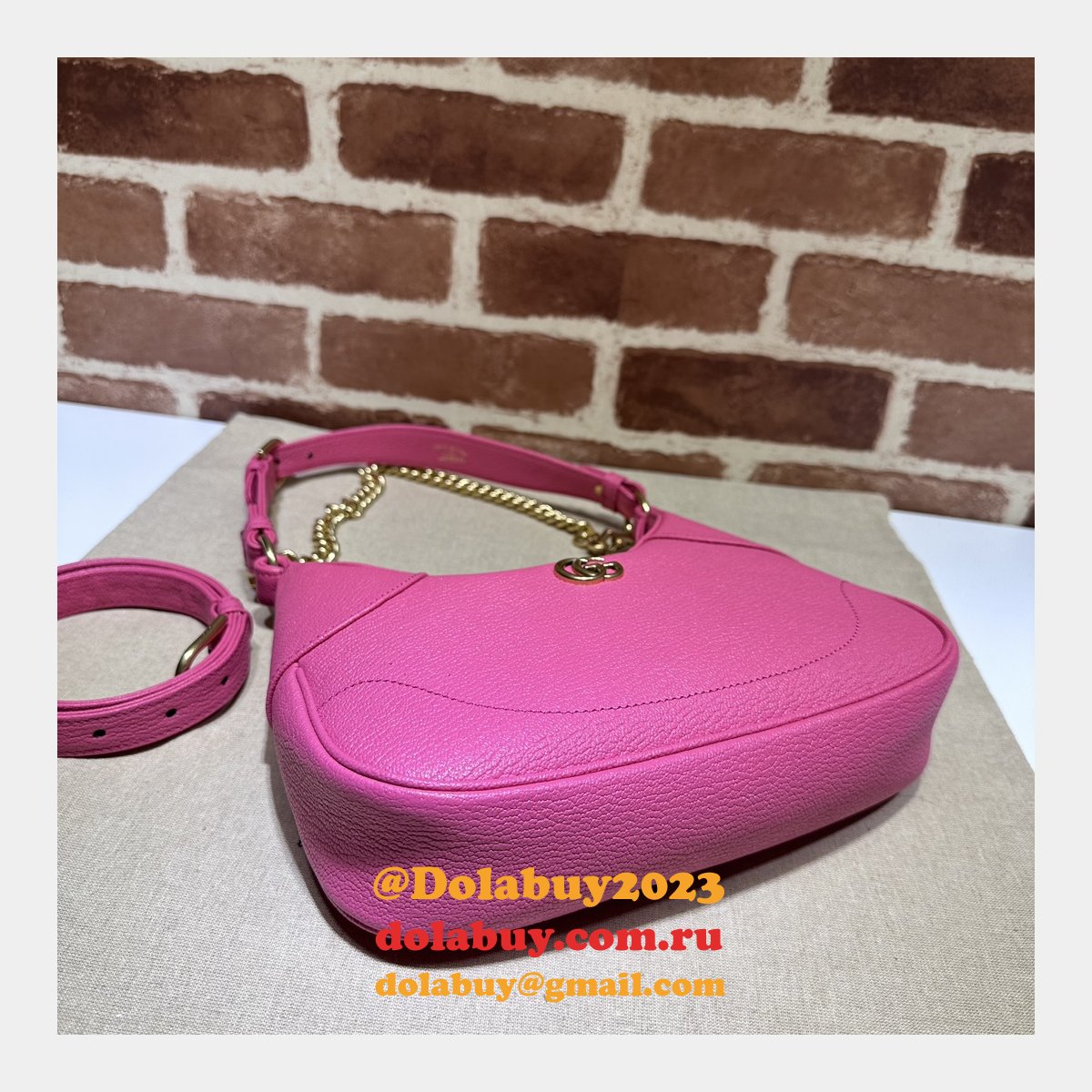 Gucci Knockoff 731817 Aphrodite Chain Shoulder Fashion Bag