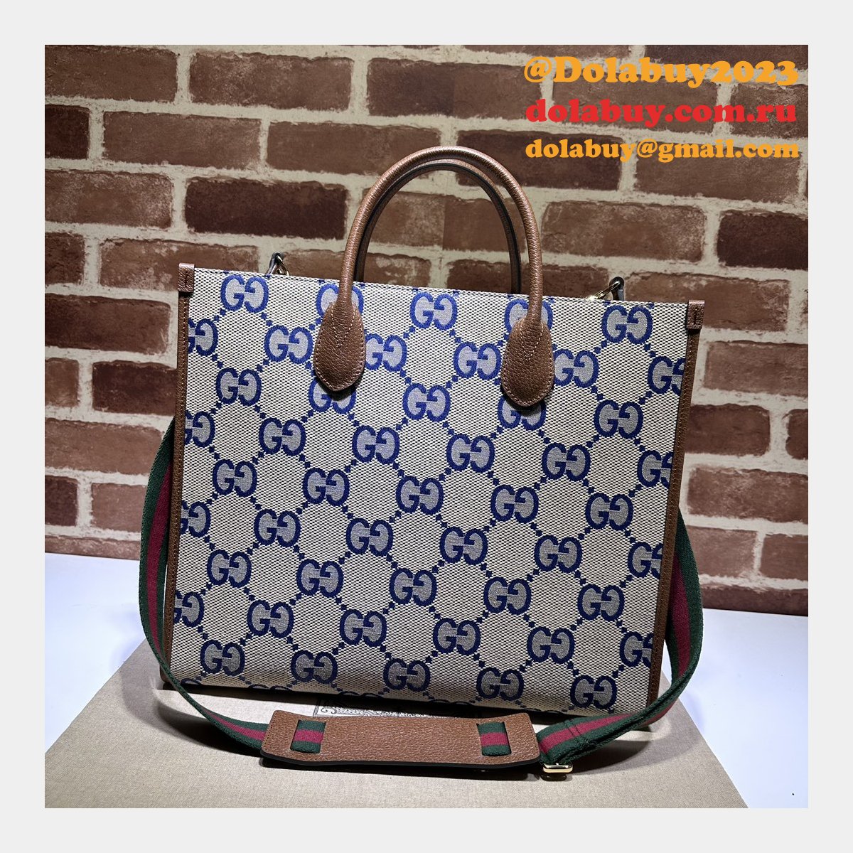 Gucci Jumbo GG tote 678839 Perfect High Replica Designer Bag