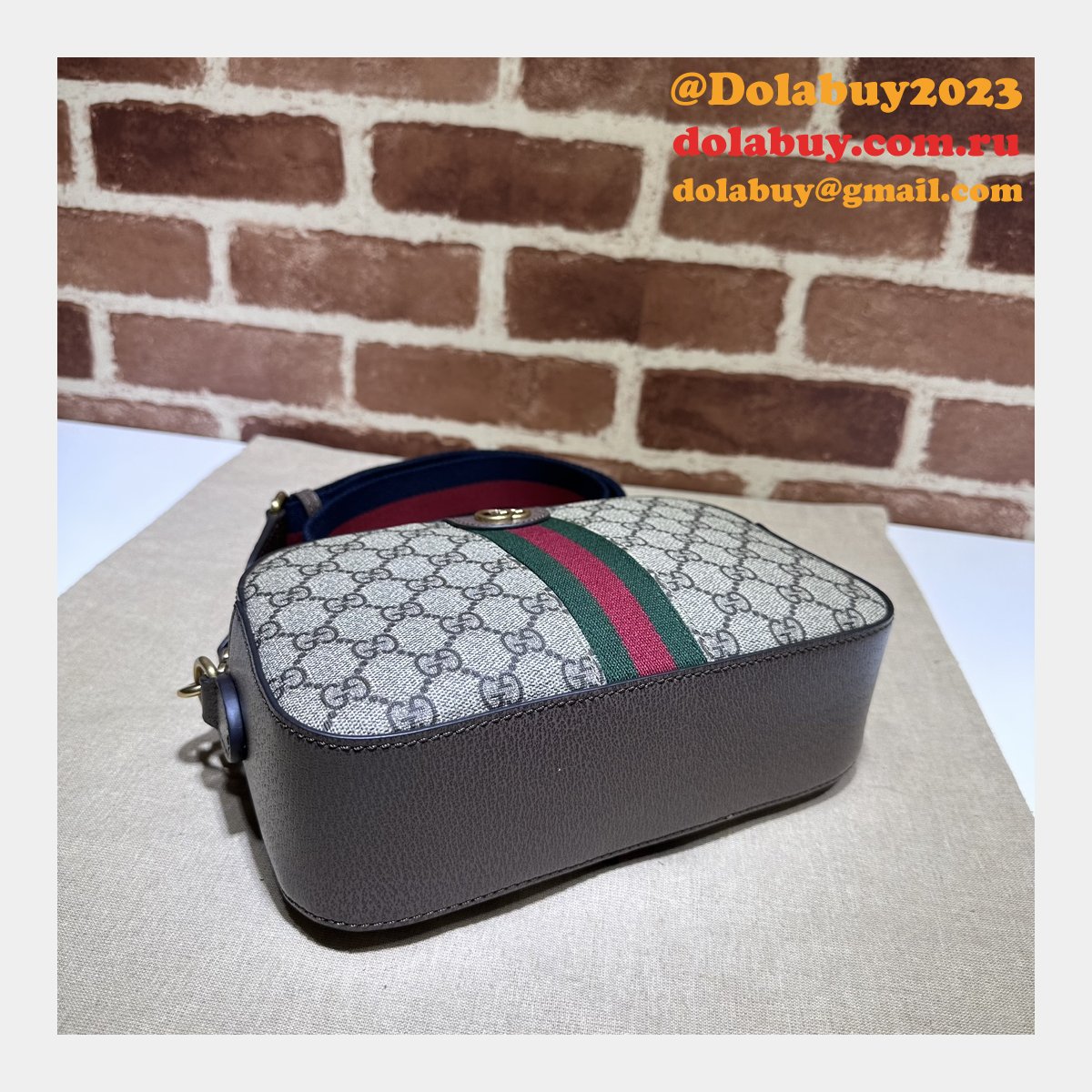 Ophidia GG Replica Gucci 752591 Shoulder Supreme Bag