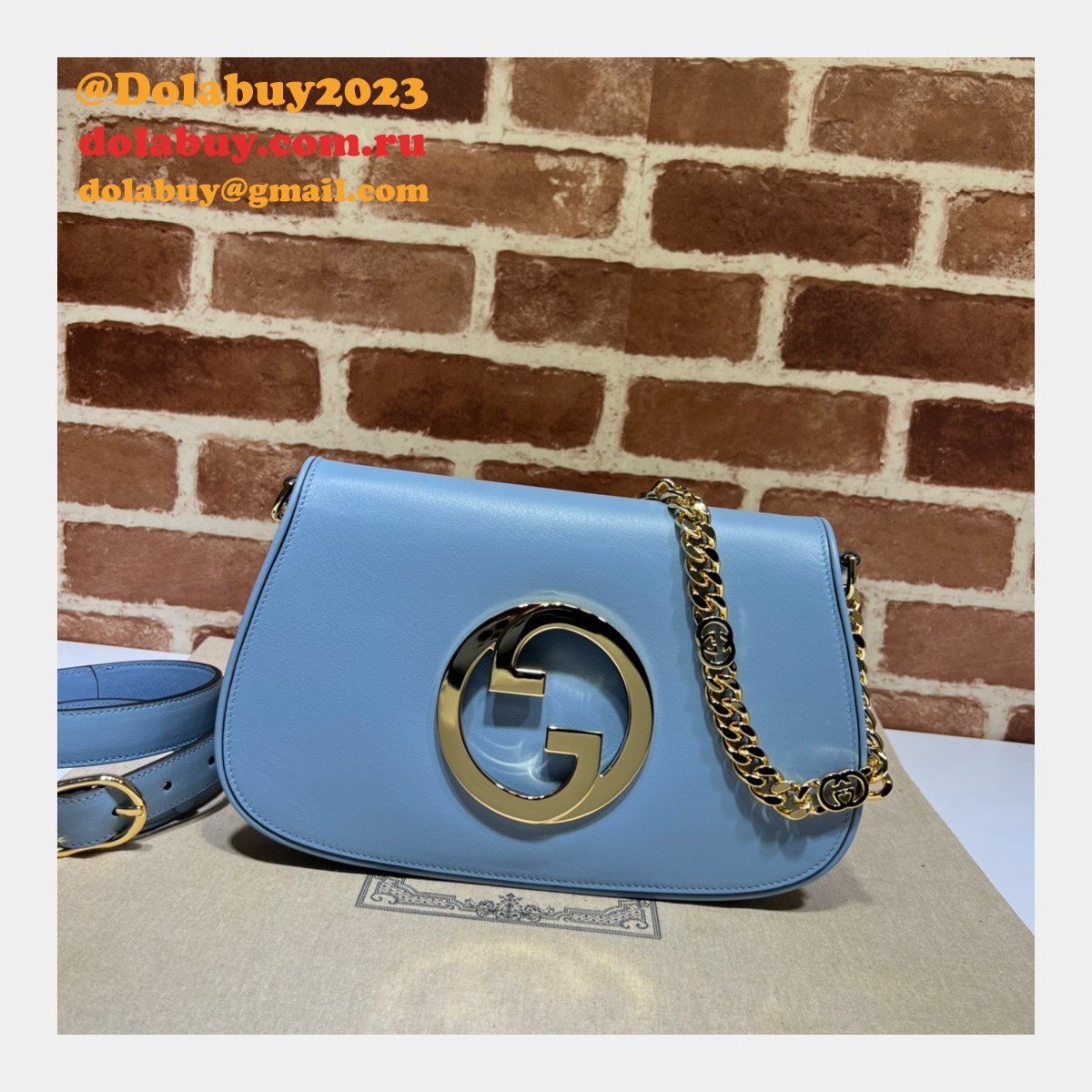 Luxury 7 Star Gucci New Blondie 699268 shoulder fake bag