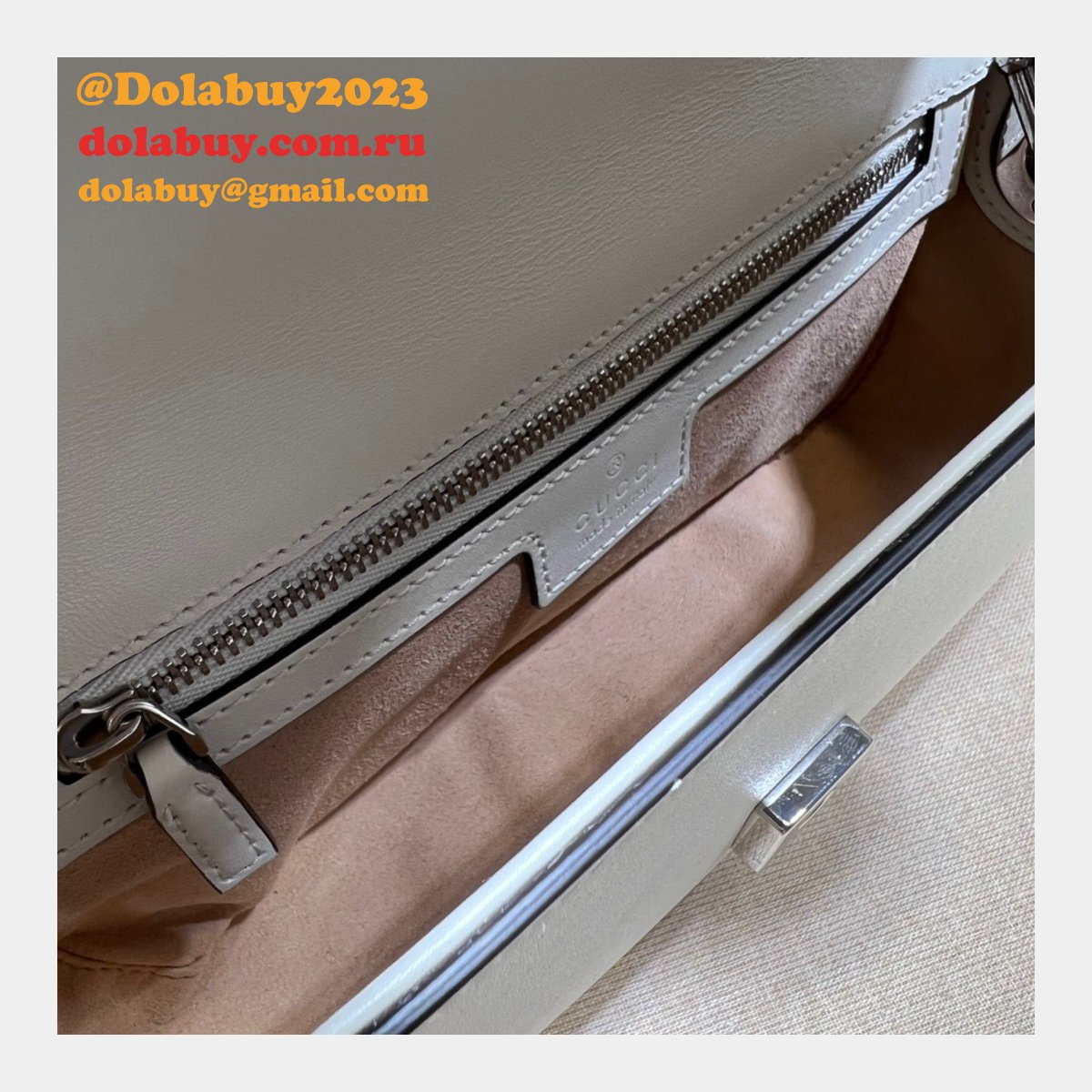 Petite GG Gucci 1:1 Mirror Shoulder 739722 Crossbody Fake Bag