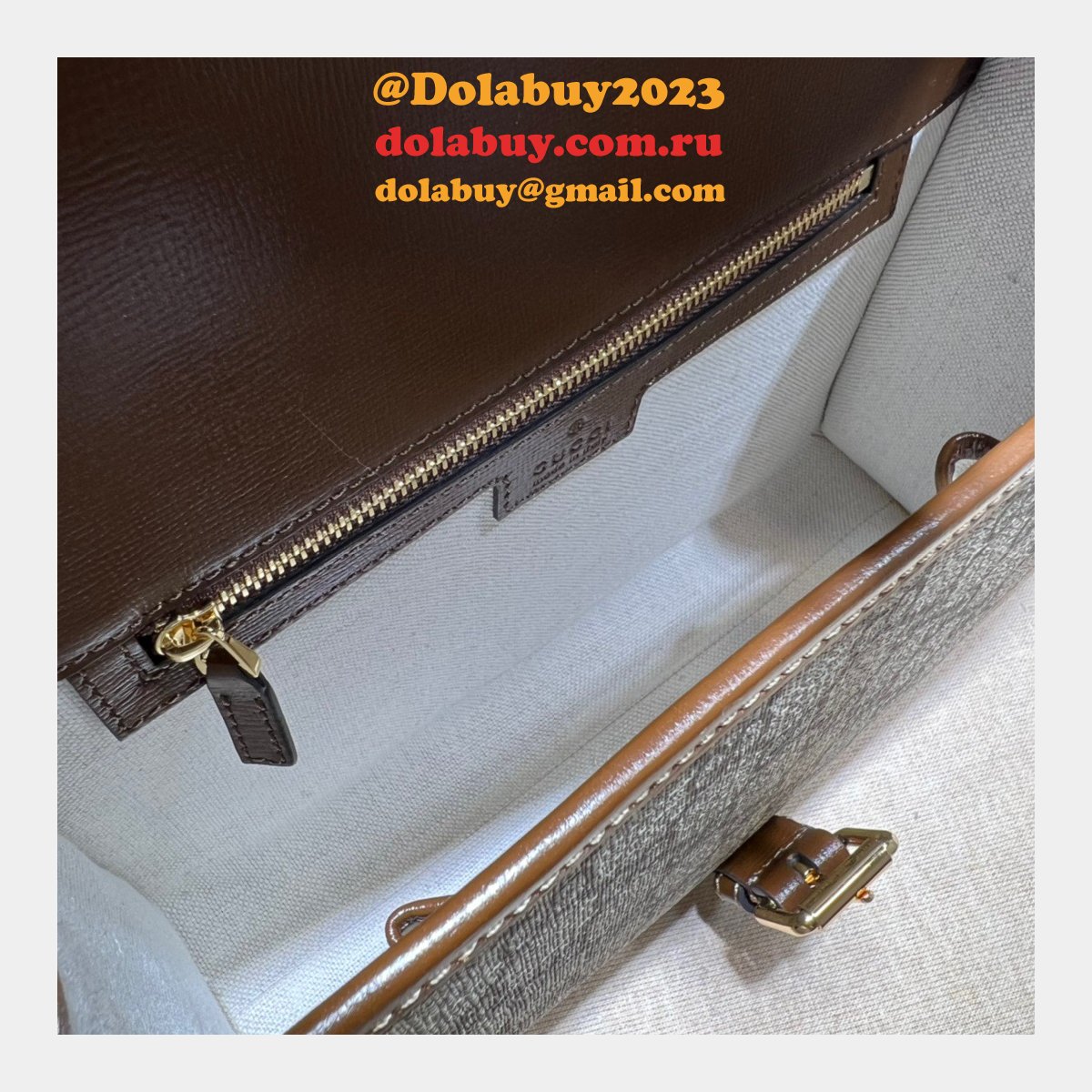 Gucci 745679 GG messenger Fashion Interlocking G High Replica Bag