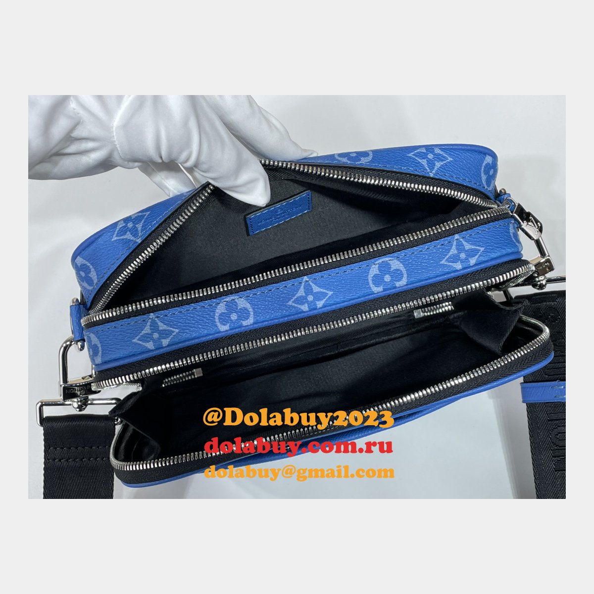 Alpha Messenger Taigarama Men M31016 & M46955 Designer Louis Vuitton Bags
