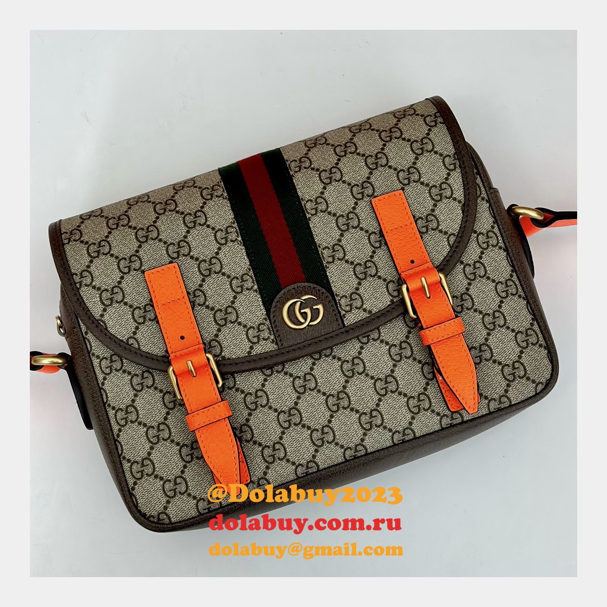 Gucci Knockoff 792376 Ophidia GG Crossbody Designer Bag