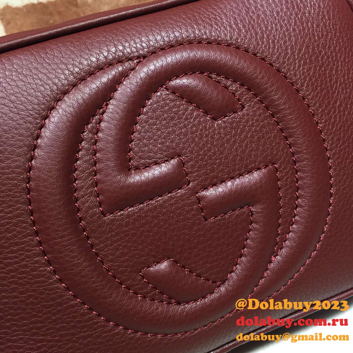 AAA+ Gucci Replicas Soho small leather disco 308364 bag