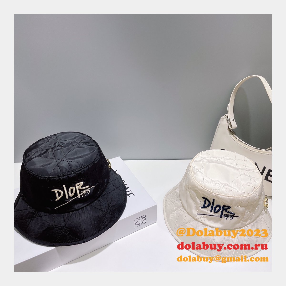 AAA+ Christian Dior Wild fisherman Temperament cap hat