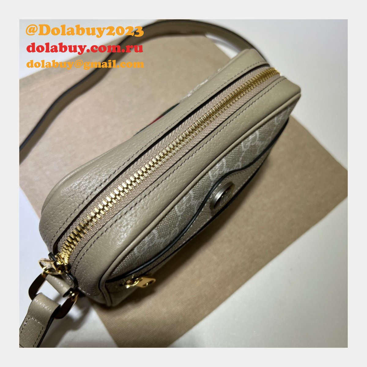 Buying Replica Gucci 517350 GG Supreme Ophidia Crossbody Bag