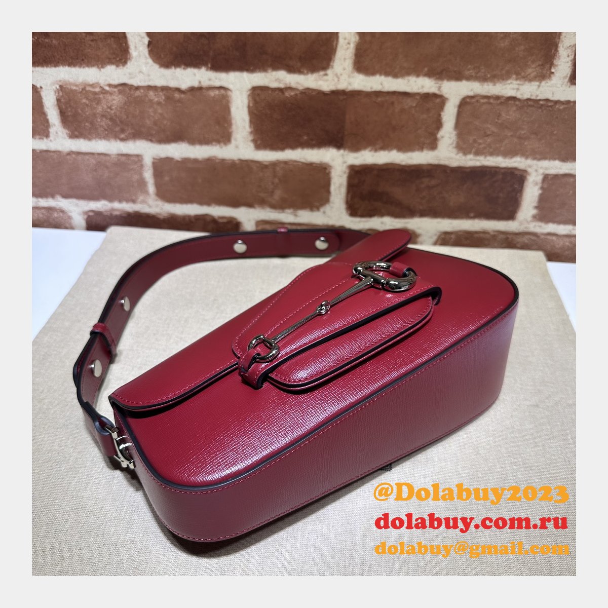 Gucci Copy Horsebit 1955 764155 Shoulder 1:1 Mirror Bag