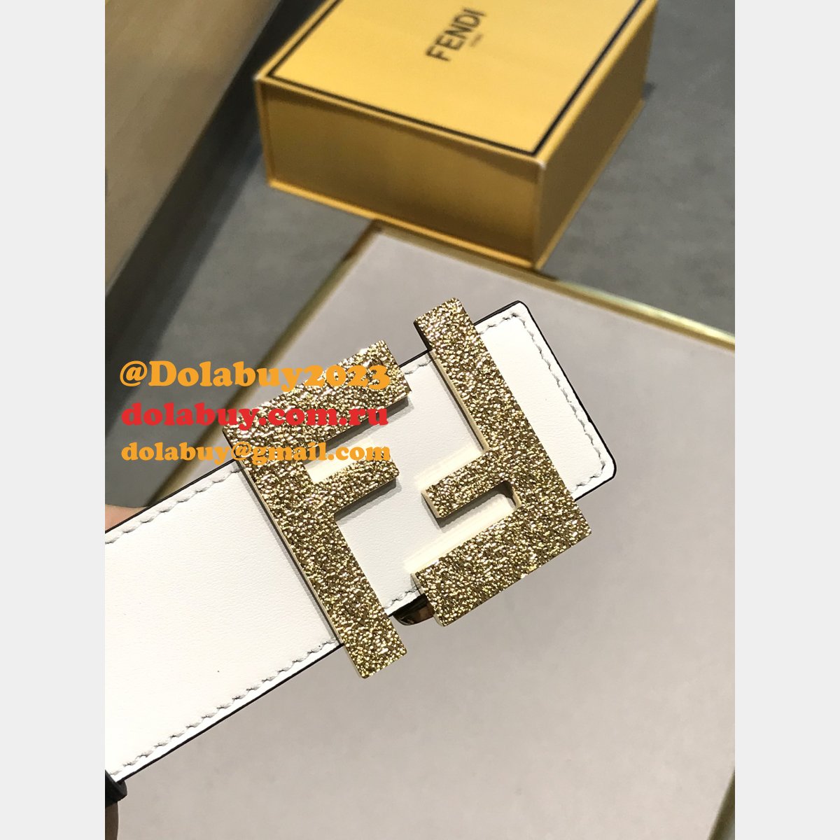 Best Designer FENDI BELT 35MM Top Quality