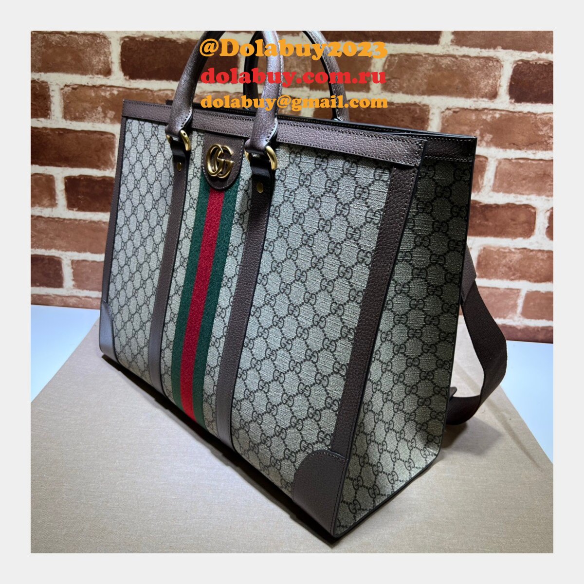 Gucci Top Ophidia 724665 Tote Supreme Knockoff Bag