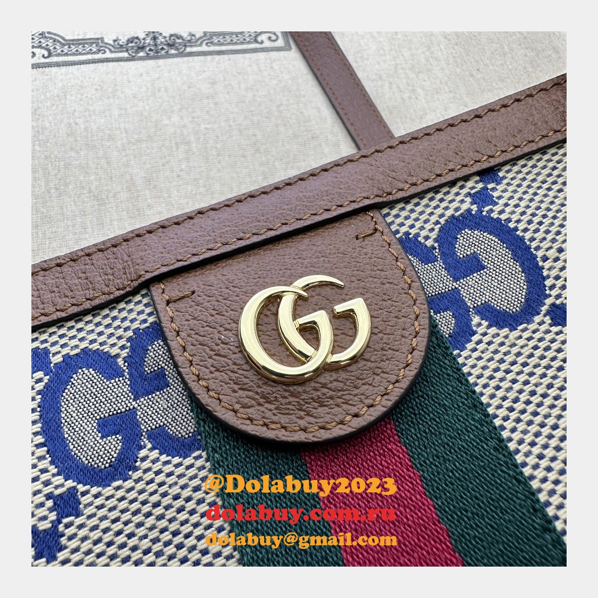 Ophidia Designer Gucci Replica GG 631685 Tote Bags