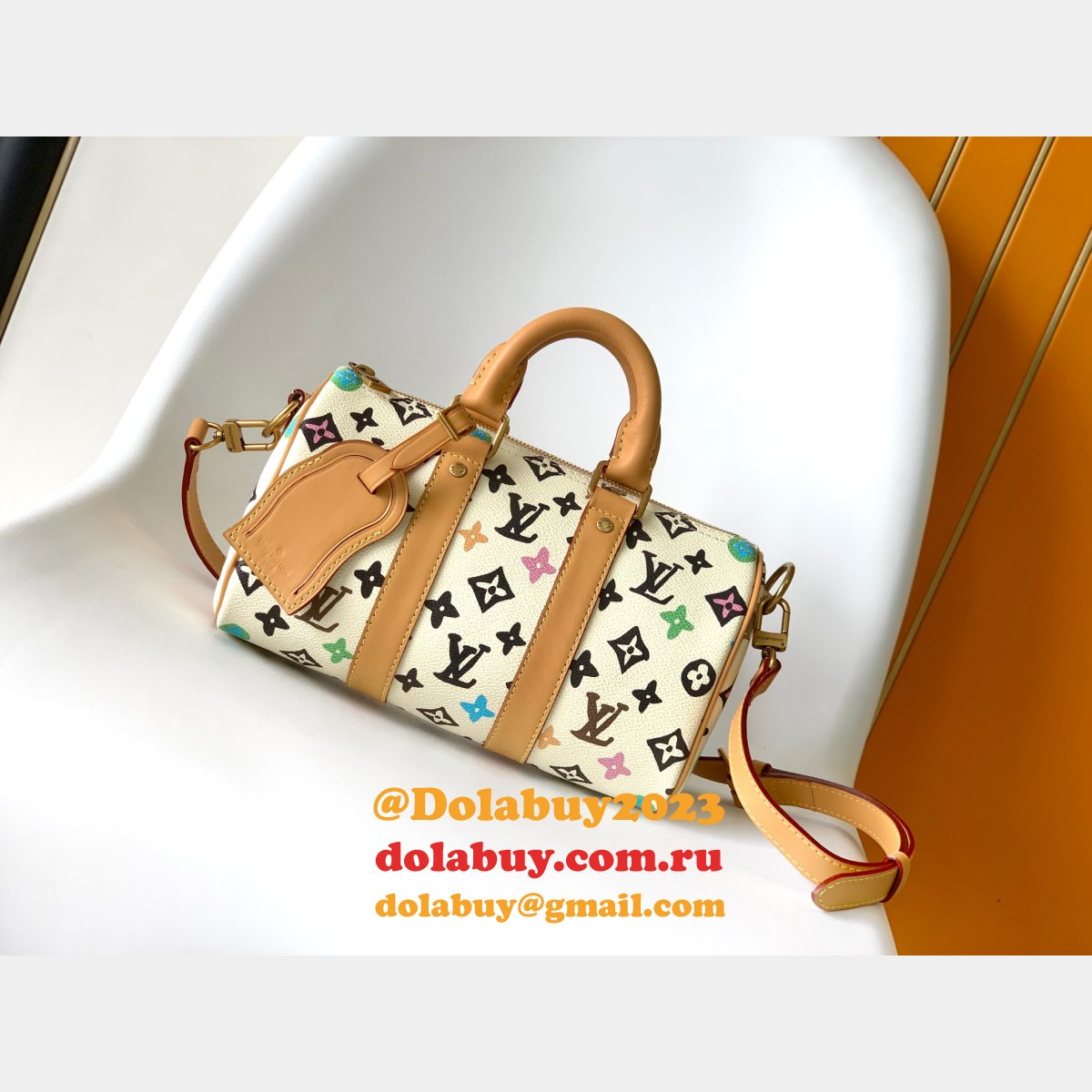 7 Star LOUIS VUITTON M24849 Keepall 25  Monogram Eclipse Reverse BAG