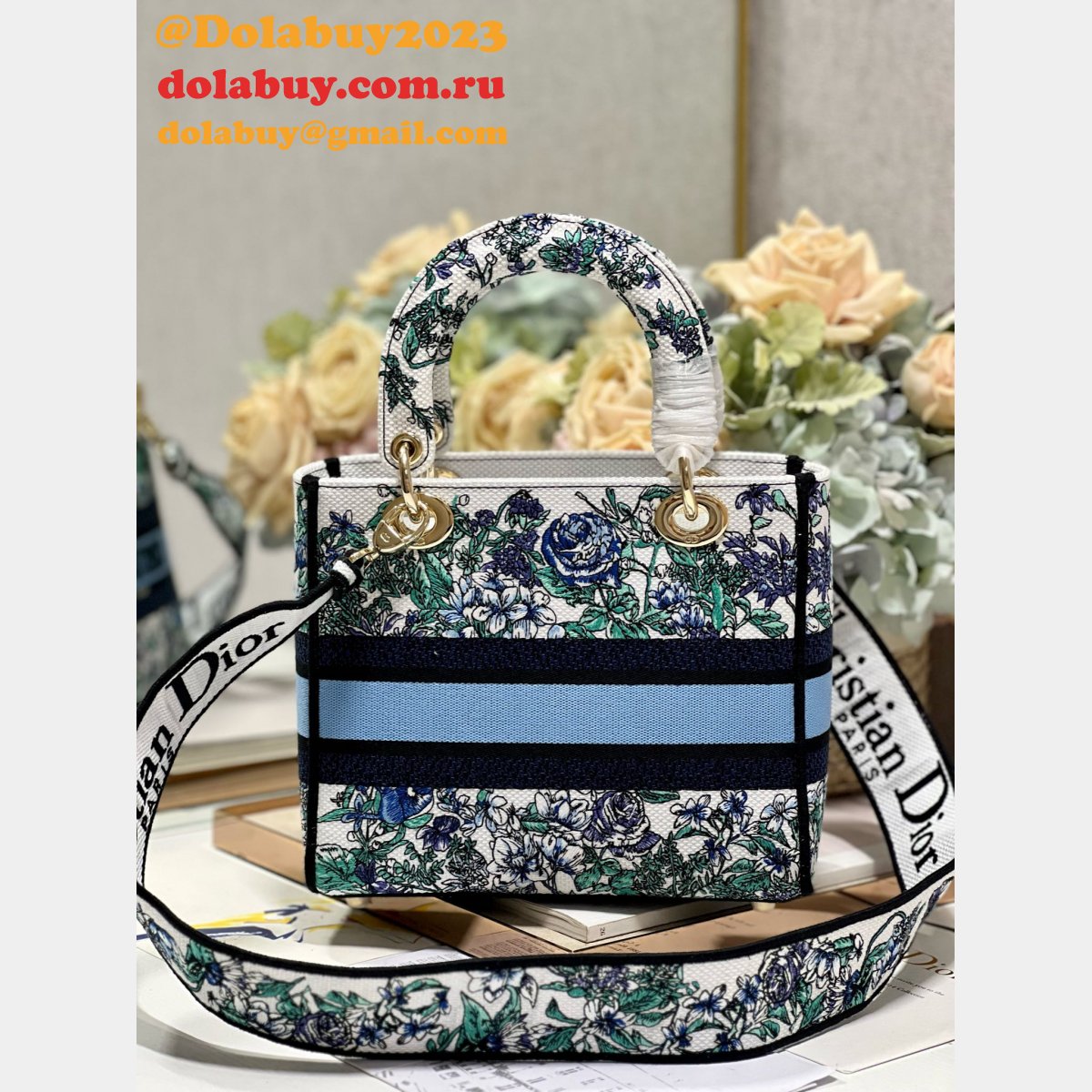 Best Quality Replica Christian Dior Lady Dior 24cm Bag