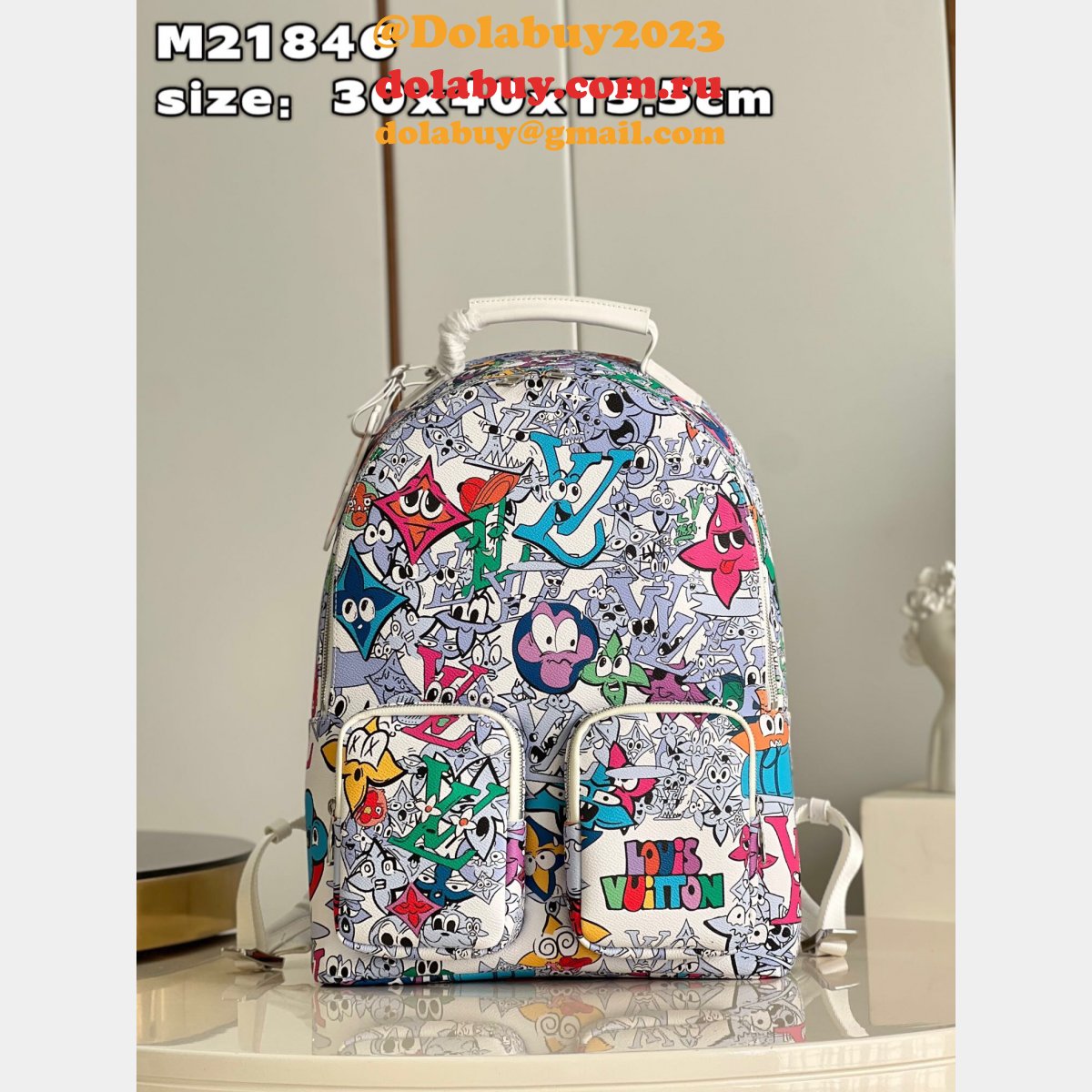 Dolabuy Replica M21846 Louis Vuitton Backpack Fashion Bag