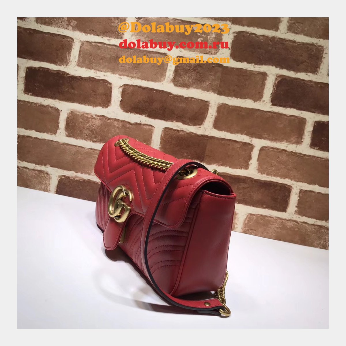 Gucci GG Marmont Replica 443497 Ladies Shoulder Bag