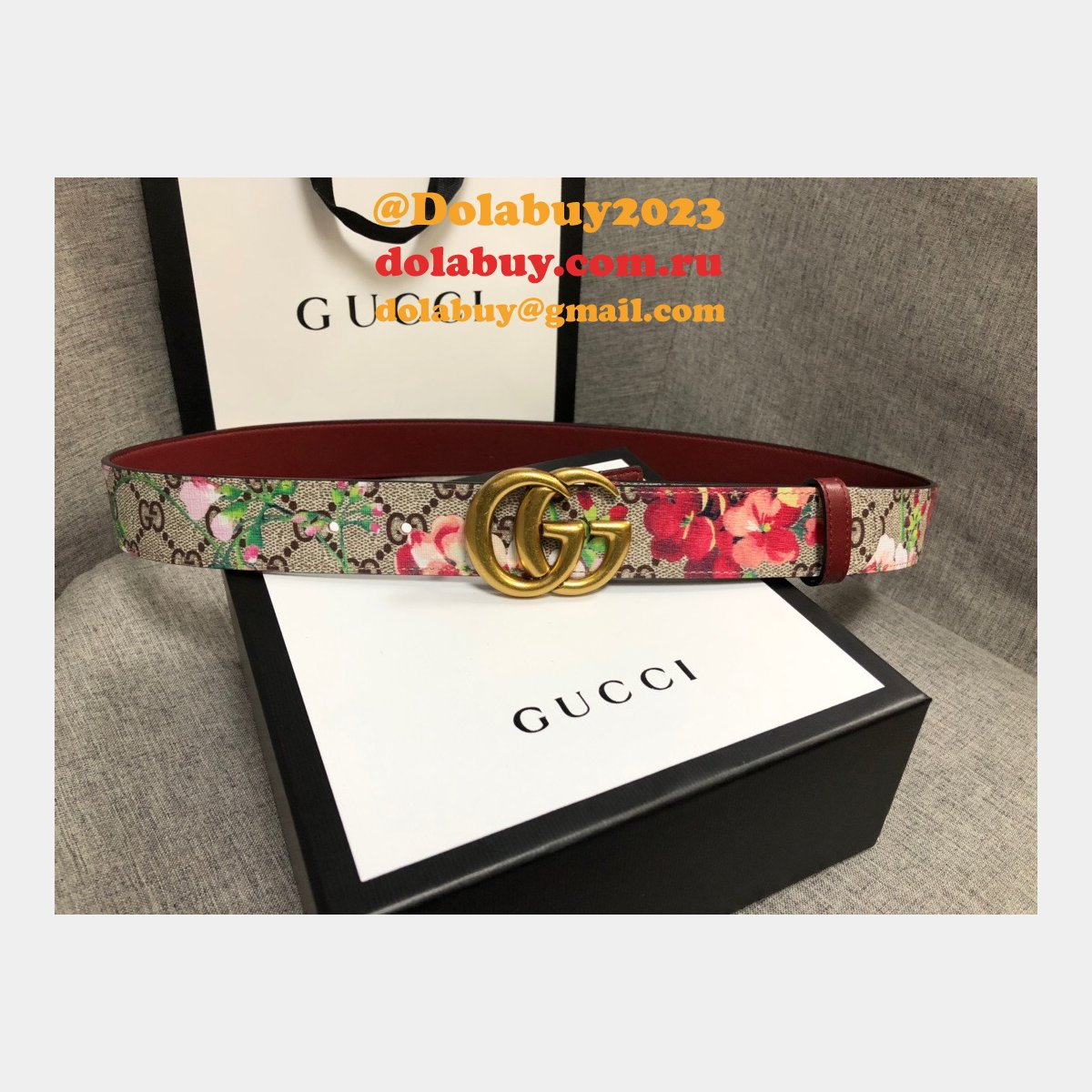 Gucci Belt With Double G Buckle 35mm Best