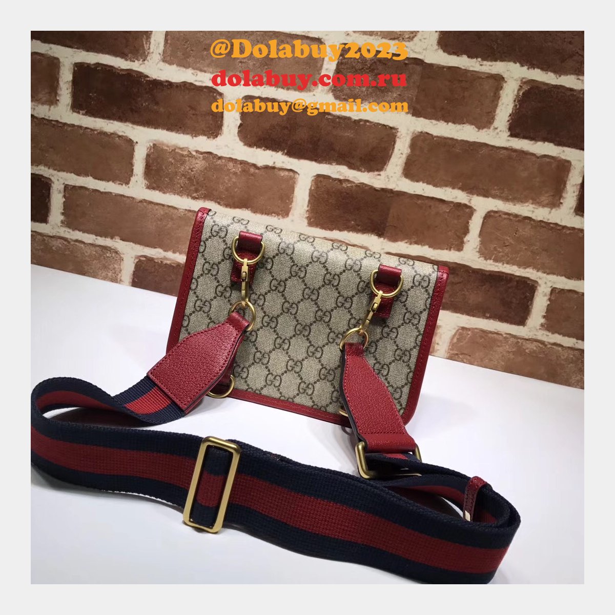 Replica Gucci GG Supreme Neo Vintage Messenger Bag