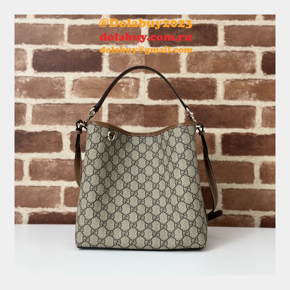 Gucci Fashion Copy 815103 Crossbody GG Emblem Small Shoulder Bag