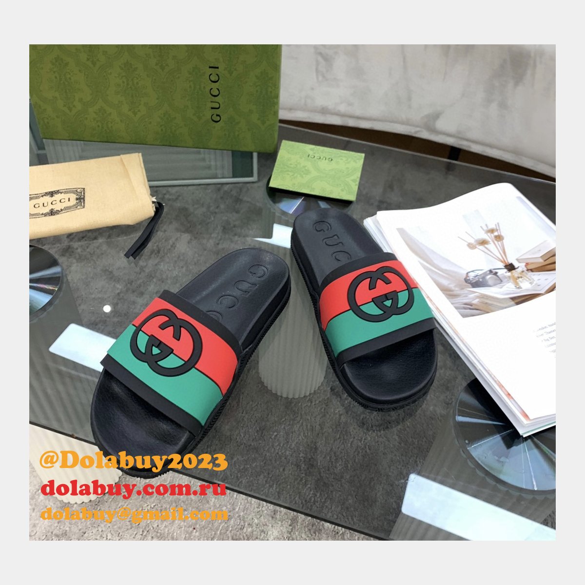 Perfect Gucci Quality Replica Sandals Gu7 Shoes