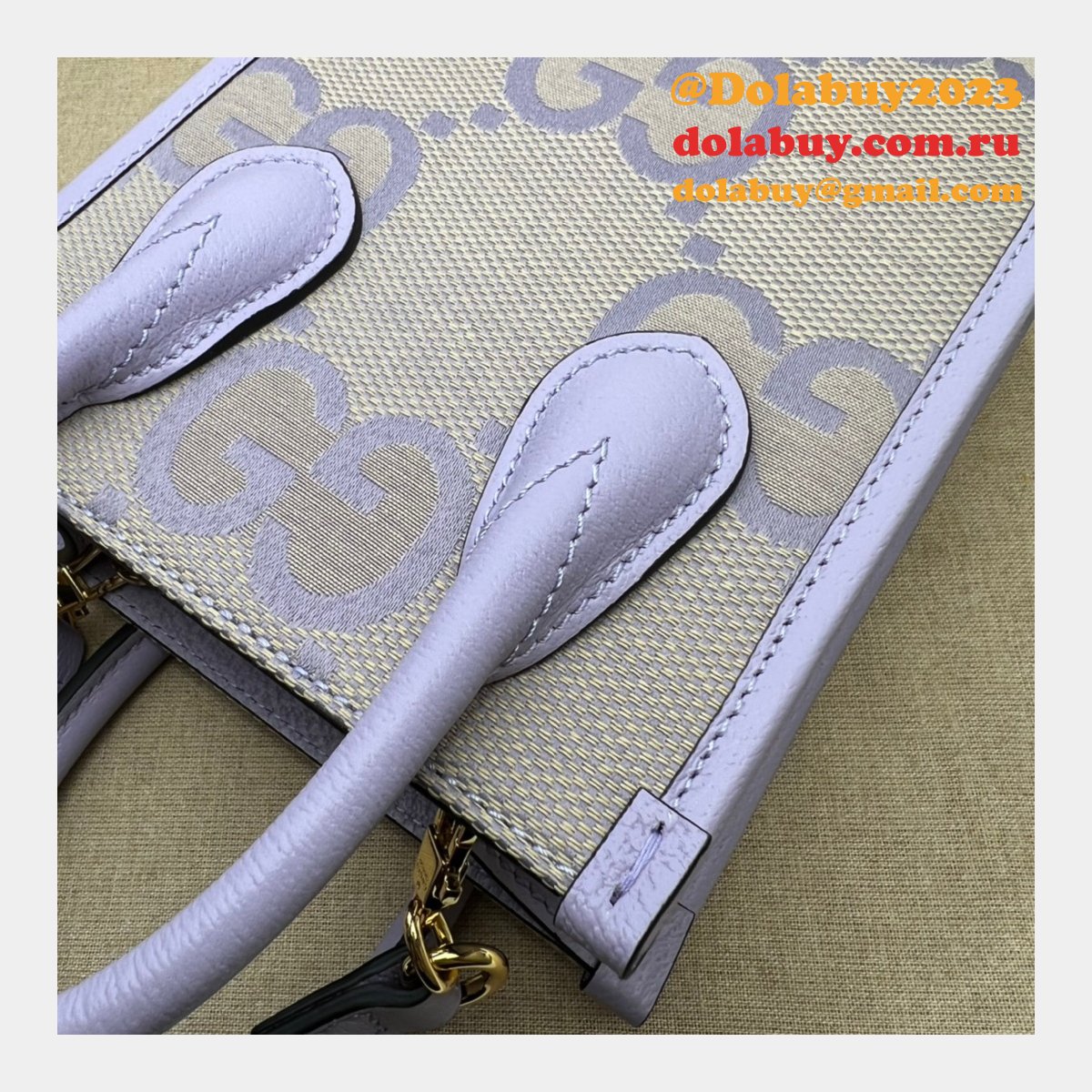 Gucci Perfect 671623 Tote Interlocking G Jumbo Fake bag
