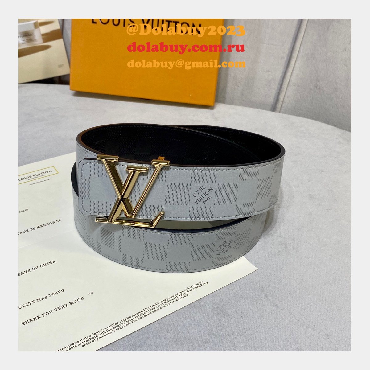Where Can I Buy Replica Louis Vuitton Designer 40mm Belts