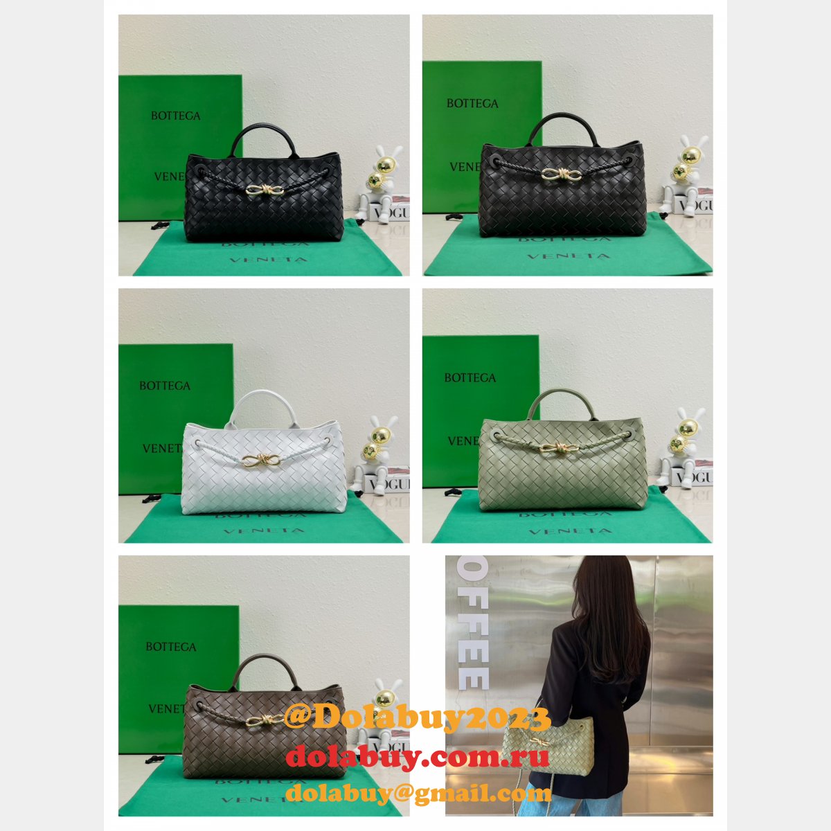Affordable Best Bottega Veneta Andiamo 6463 Replica Bag