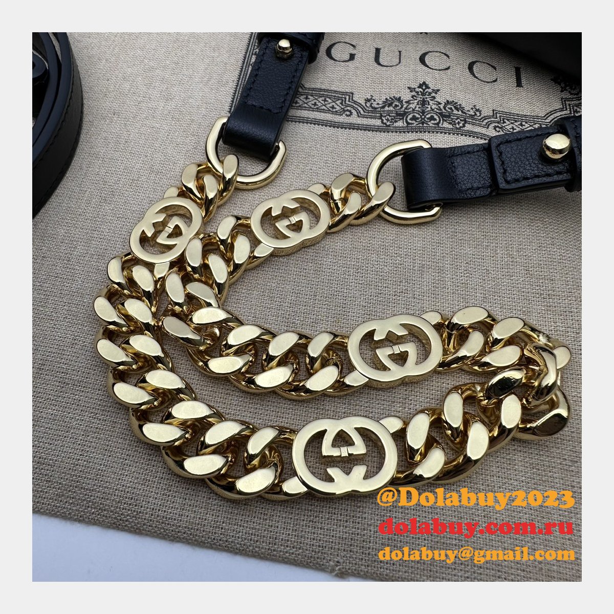 Gucci AAA+ Blondie Chain Shoulder 724645 Wholesale Bag