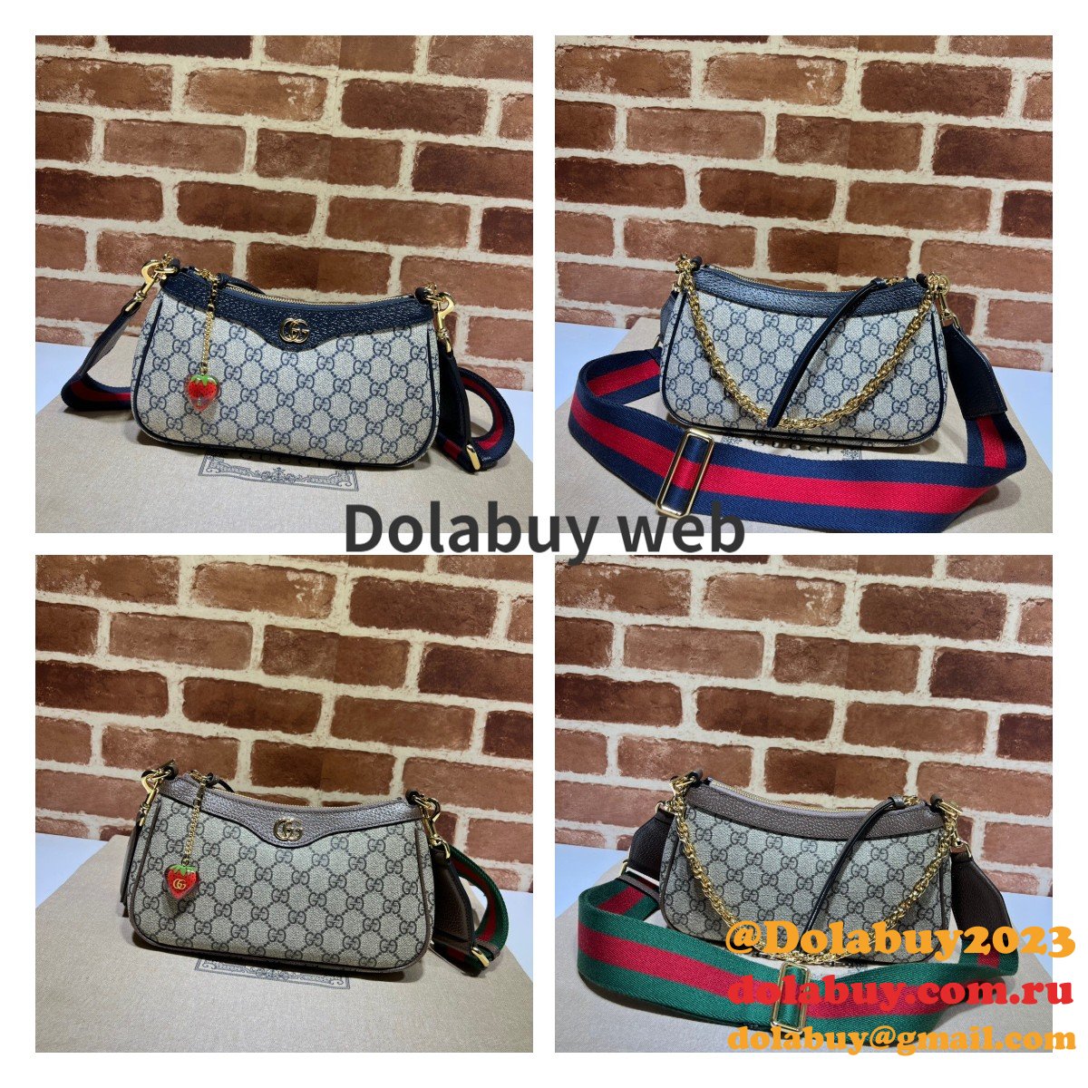 7 Star Gucci 735132 Replicas Ophidia GG High Quality handbag