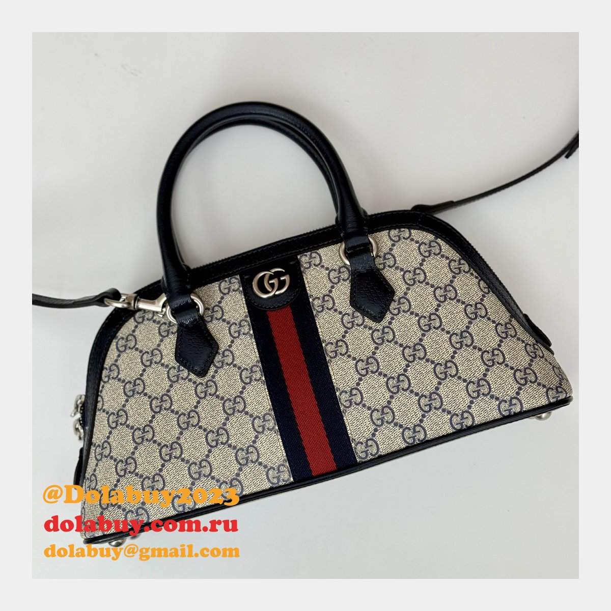 Luxury Gucci 795249 Ophidia Shoulder Top Handle Duplicate Bag