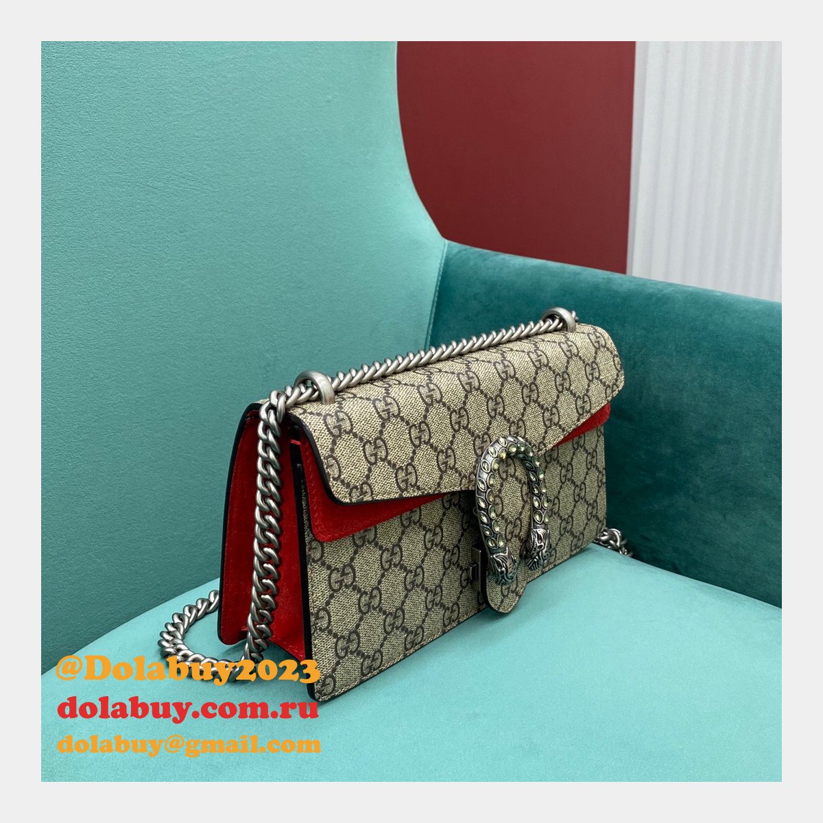 Wholesale UK Gucci 499623 Dionysus GG small shoulder bag