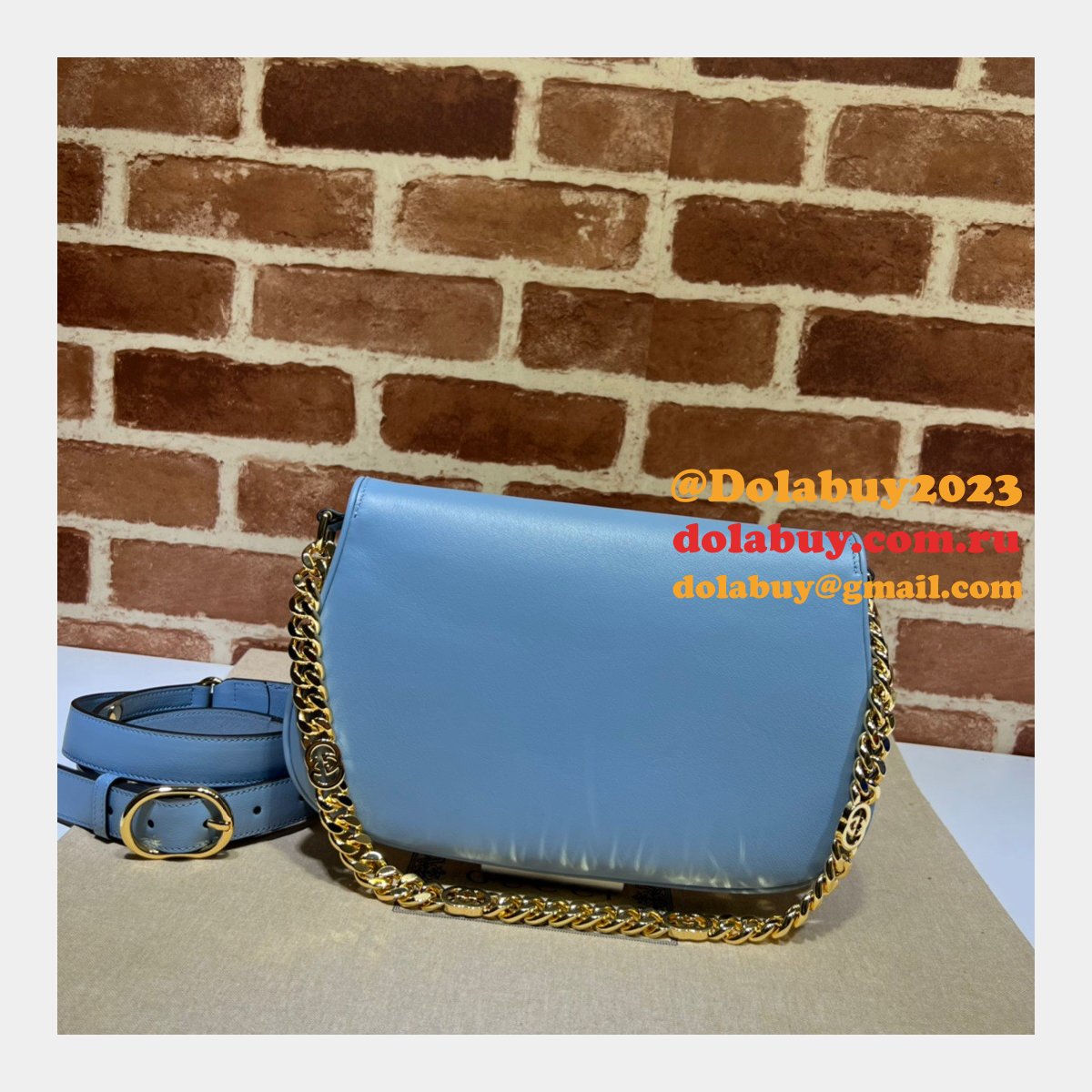 Luxury 7 Star Gucci New Blondie 699268 shoulder fake bag