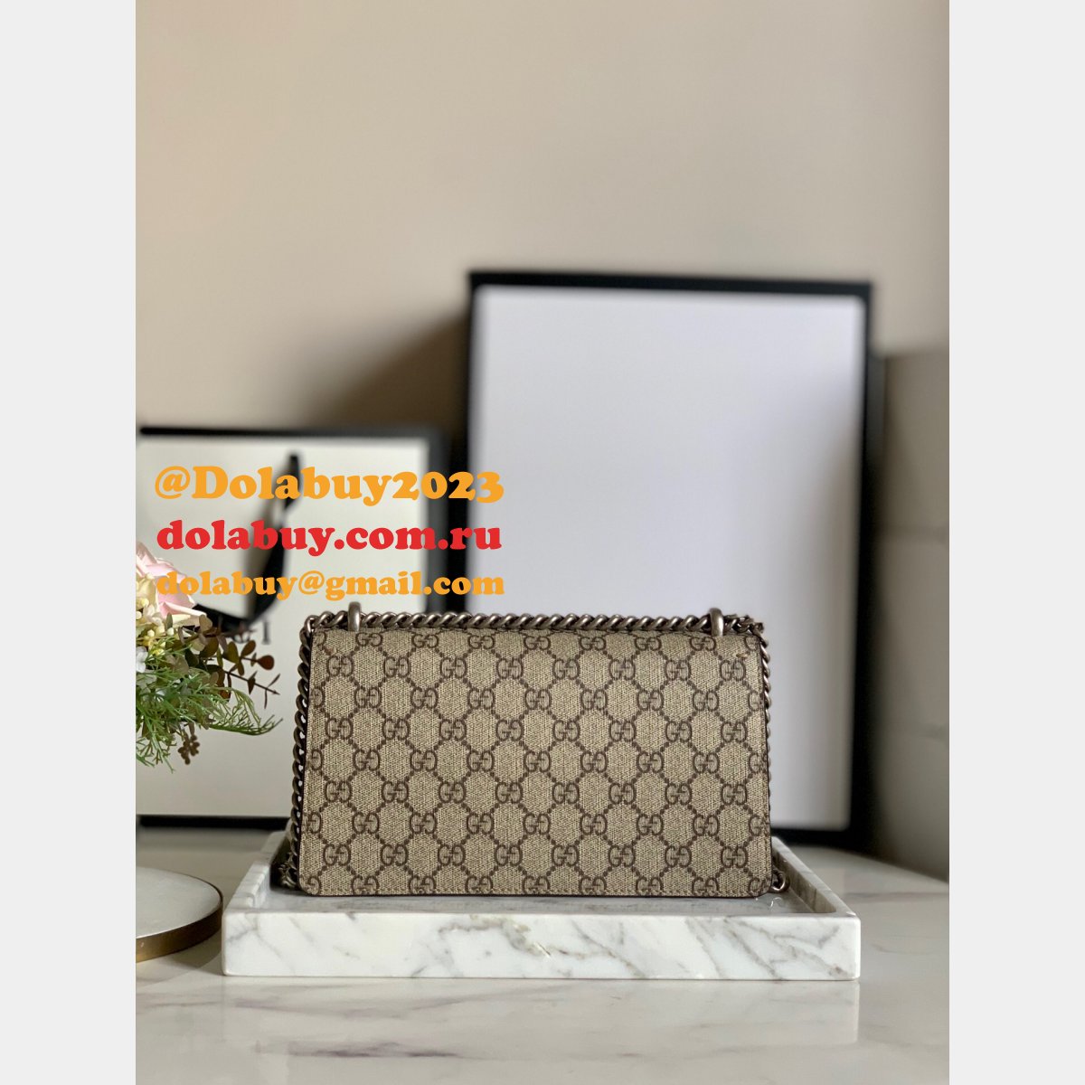 Wholesale UK Gucci 499623 Dionysus GG small shoulder bag