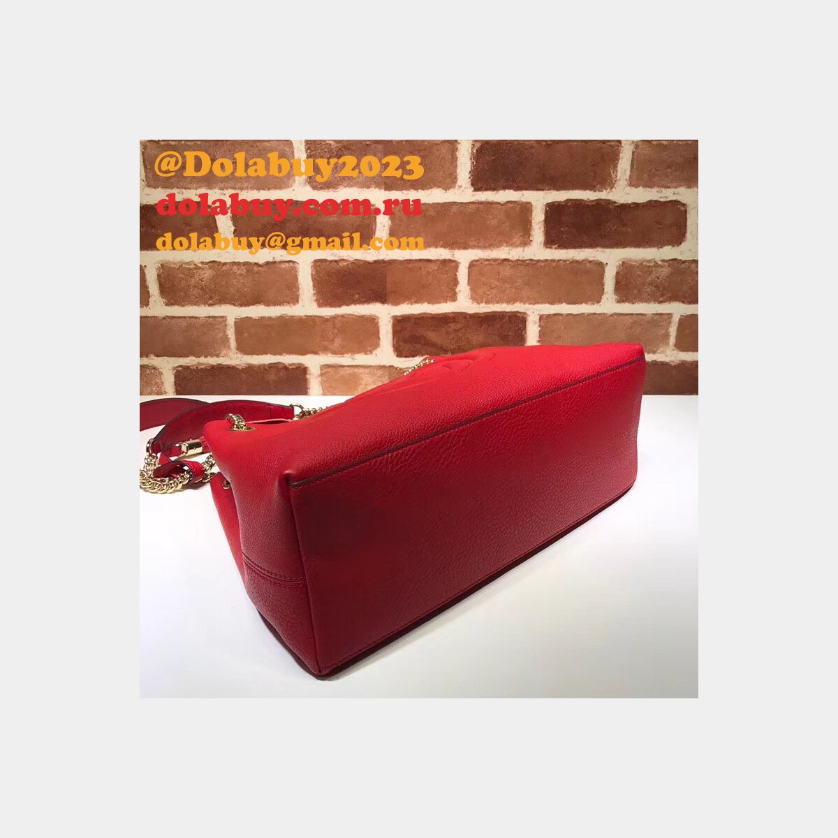7 Star Gucci Replica Soho leather shoulder 308982 bag