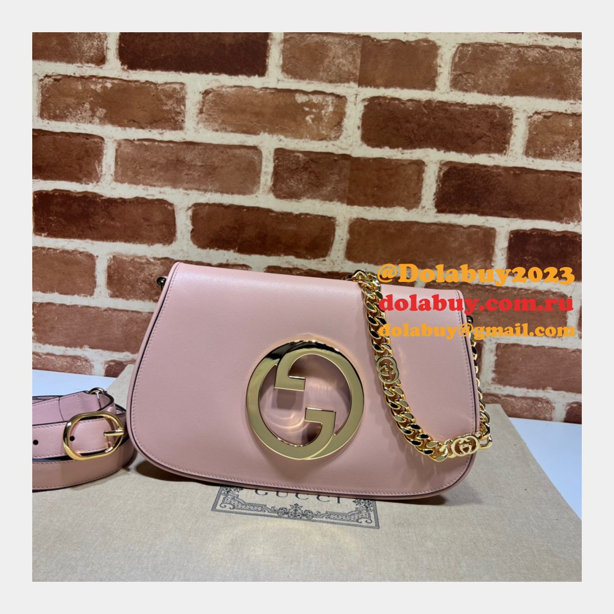 Luxury 7 Star Gucci New Blondie 699268 shoulder fake bag