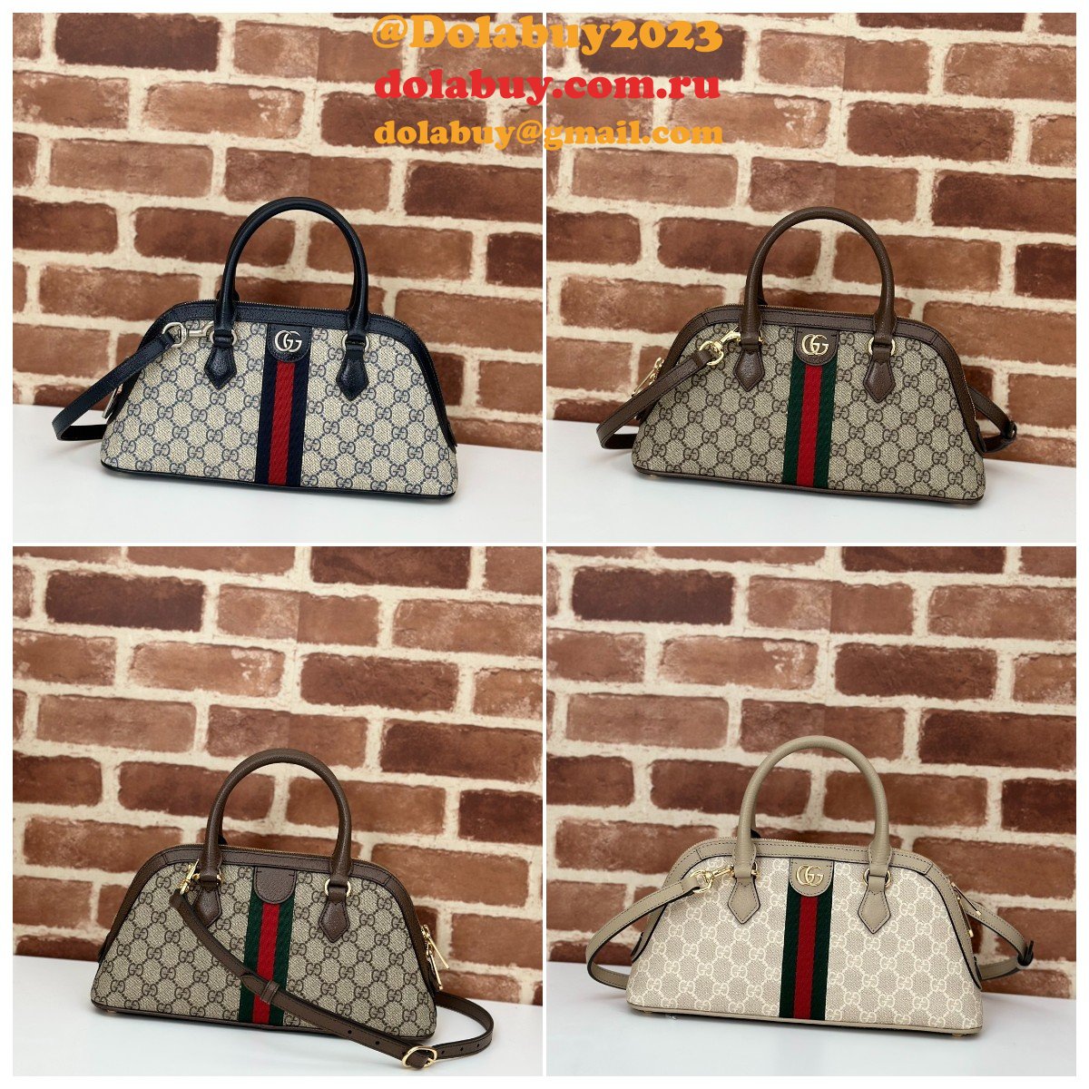 Luxury Gucci 795249 Ophidia Shoulder Top Handle Duplicate Bag