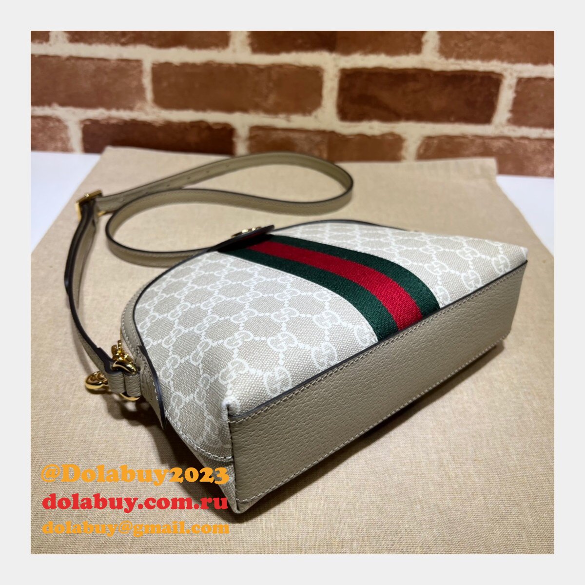 Gucci Fashion Designer replica 499621 Ophidia small GG shoulder bag