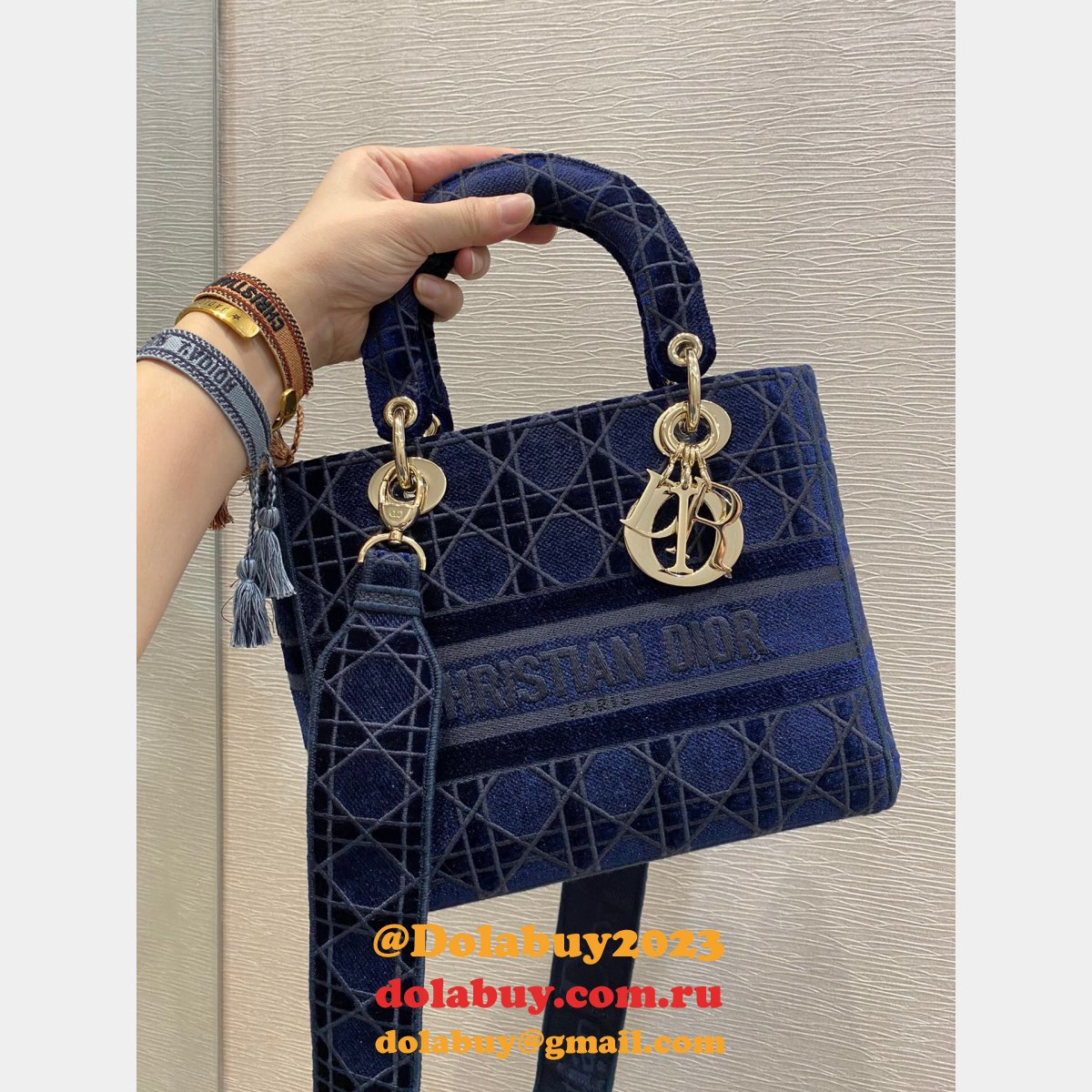 Christian Dior Replicas Lady Dior 24cm Best Bag