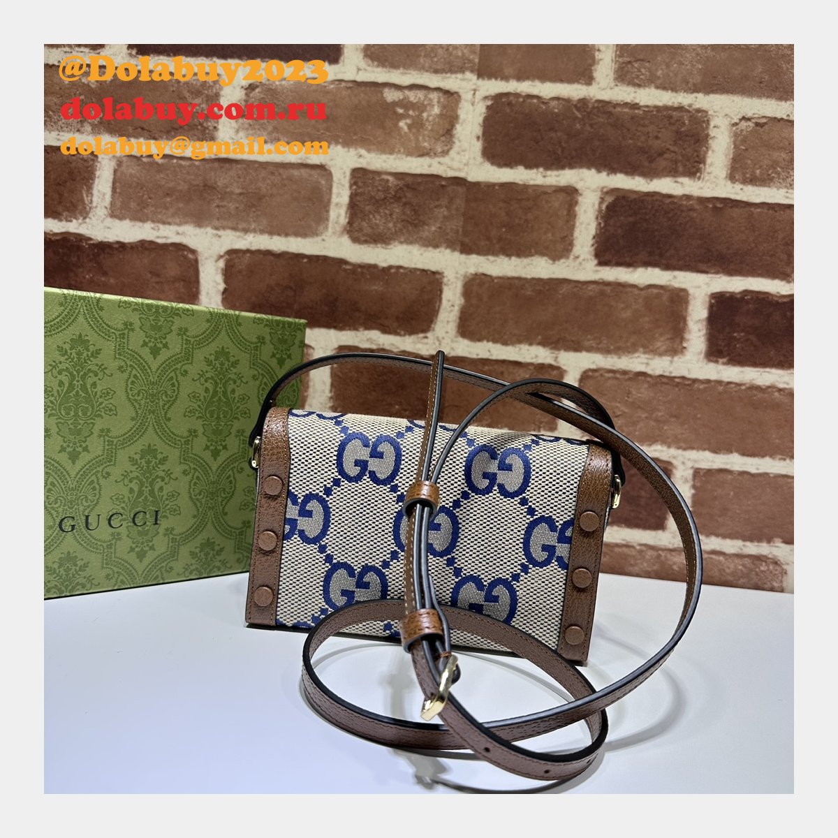 Horsebit Gucci 1955 1:1 Mirror Messenger Crossbody Best Bags
