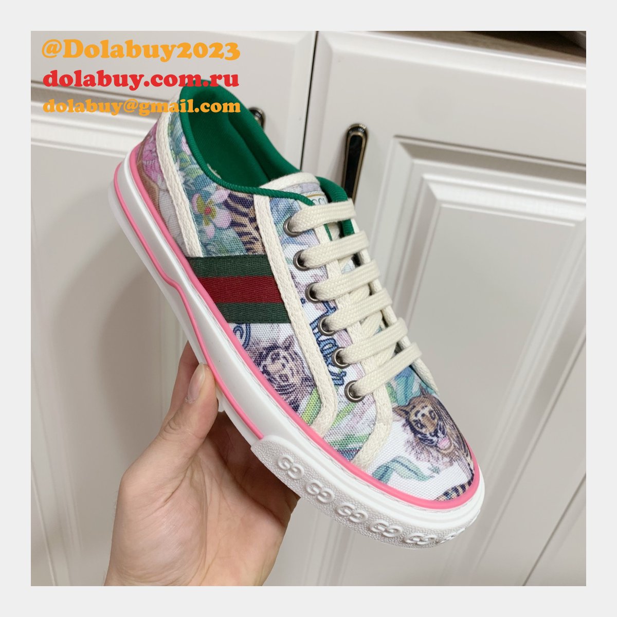 Replica Gucci Canvas Shoes 1977 Series Women/Men Quality For Sale