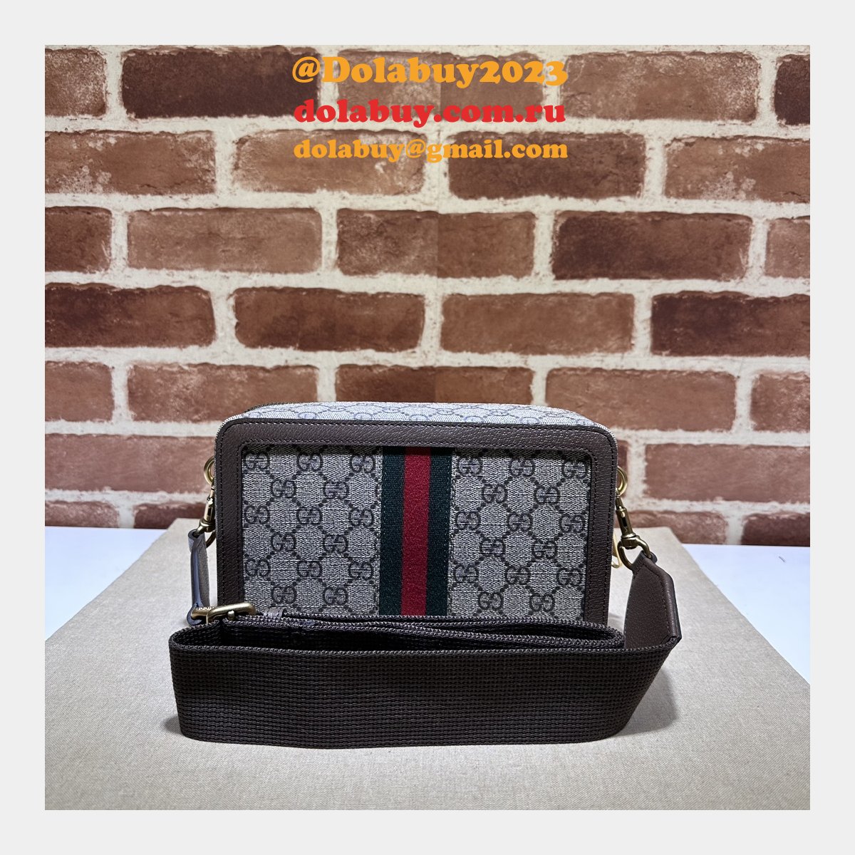 Duplicate Ophidia GG Canvas Gucci 771174 Designer Fake Bag