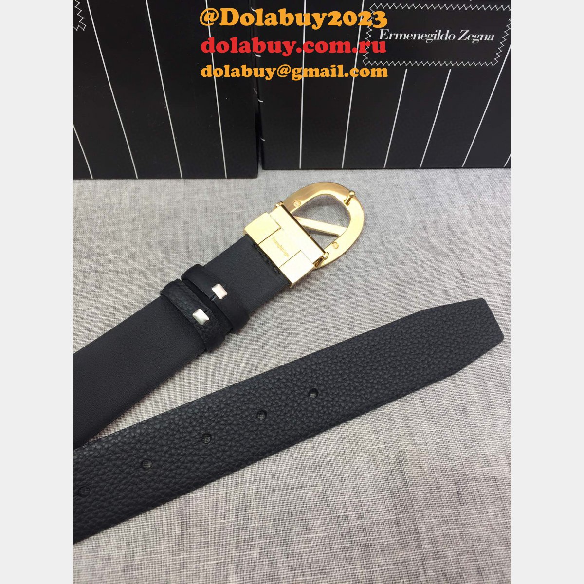 Cheap Gucci 35mm Ermenegildo Zegna Belts for Men