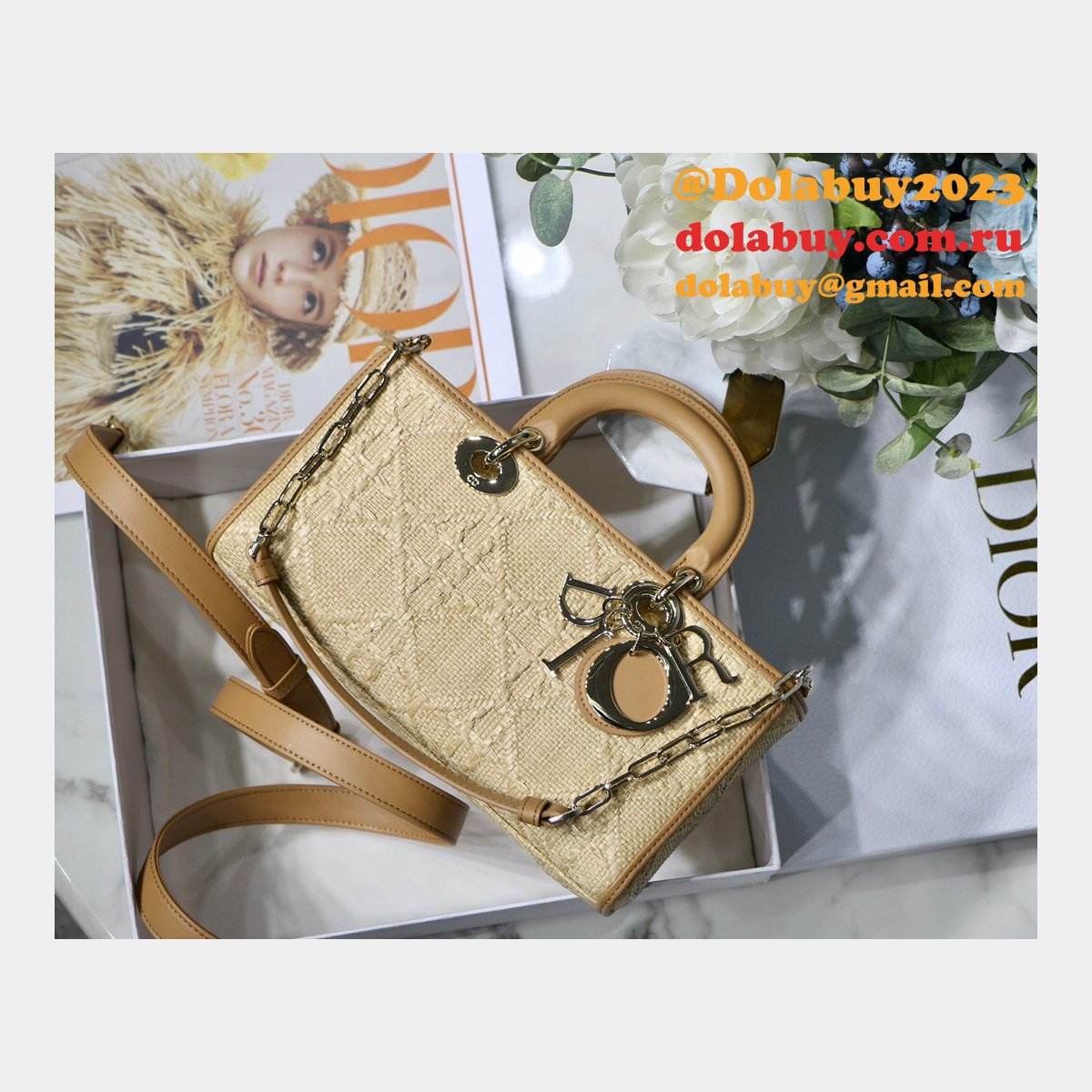 Best Replica 1:1 Dior Lady 26cm for sale cheap now