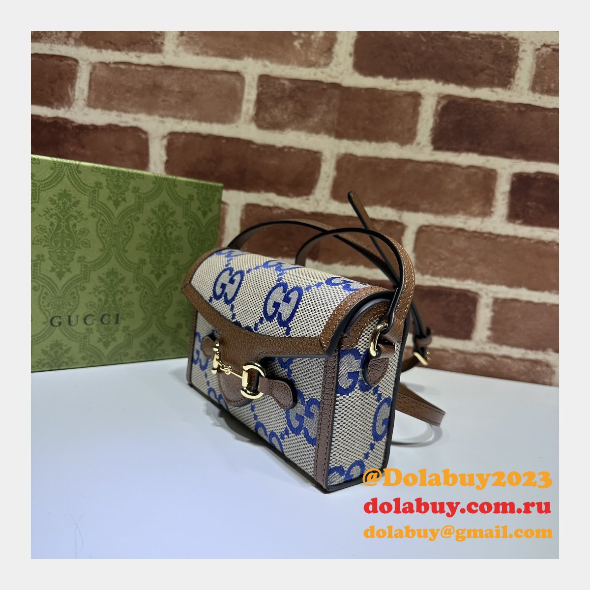 Horsebit Gucci 1955 1:1 Mirror Messenger Crossbody Best Bags