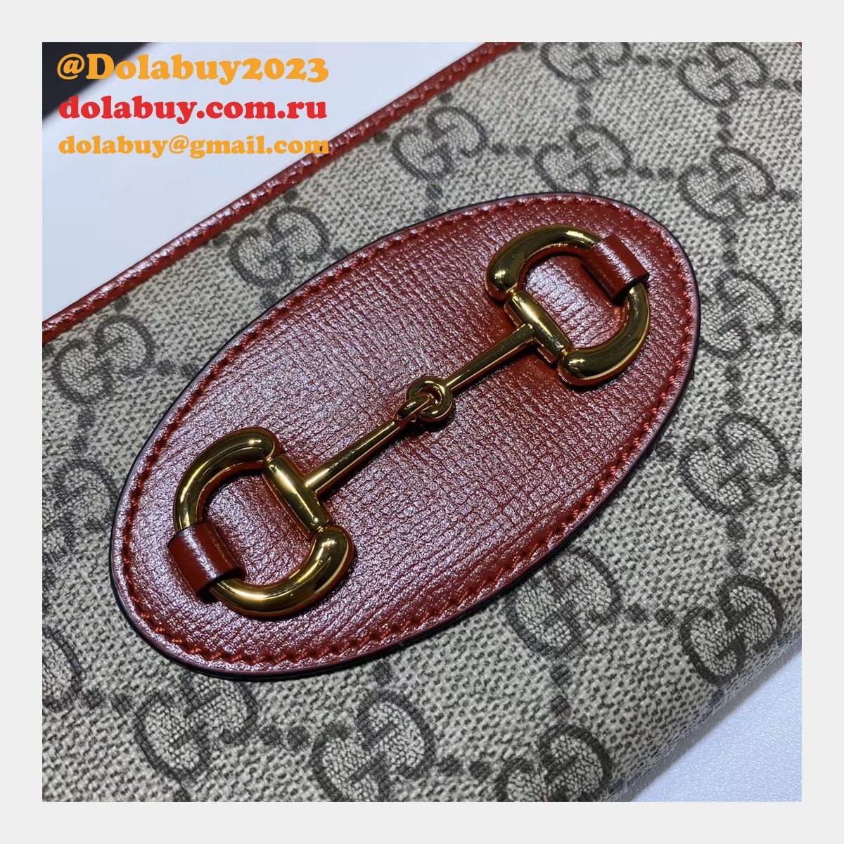 Best Gucci Replica 621889  1955 Horsebit zip around wallet