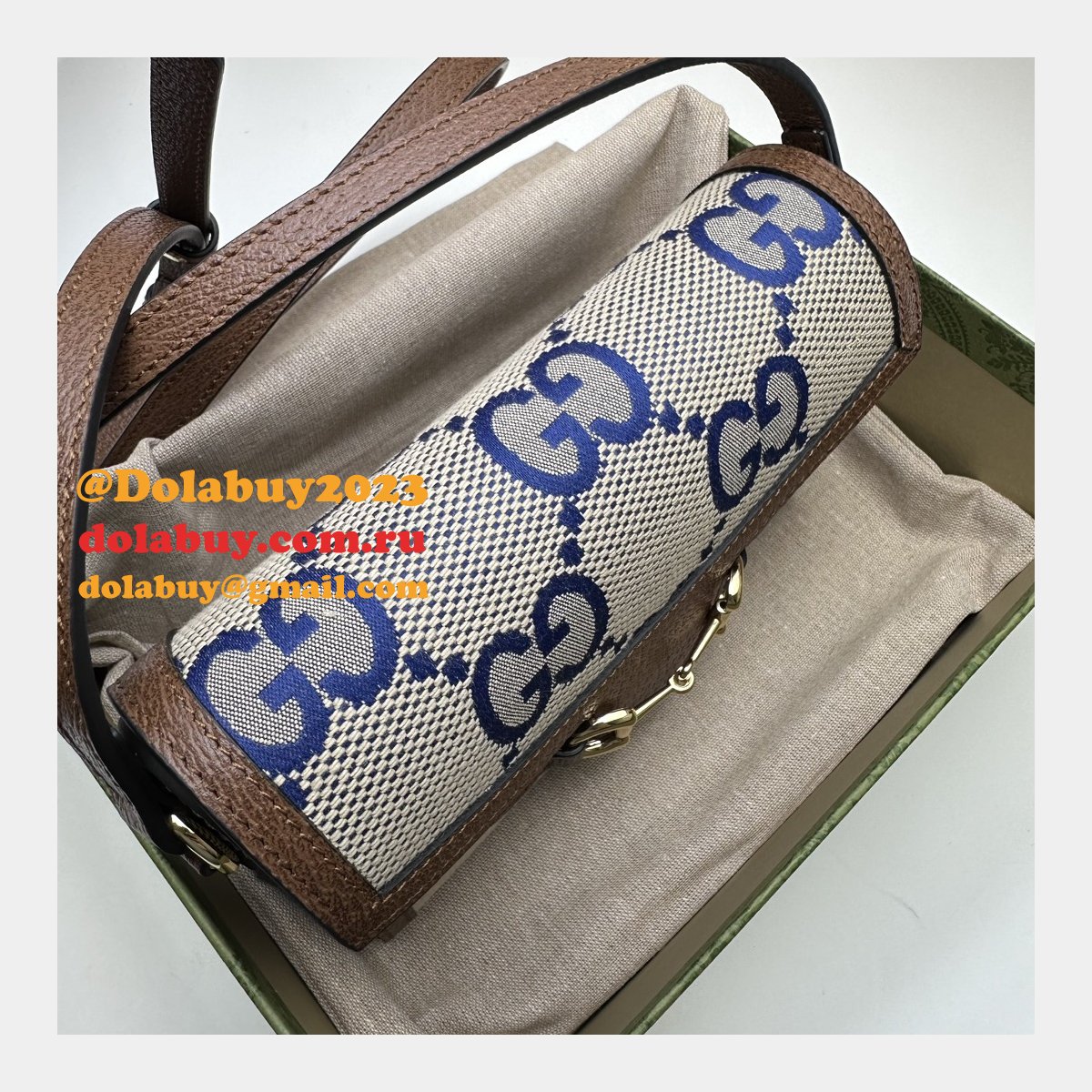 Horsebit Gucci 1955 1:1 Mirror Messenger Crossbody Best Bags