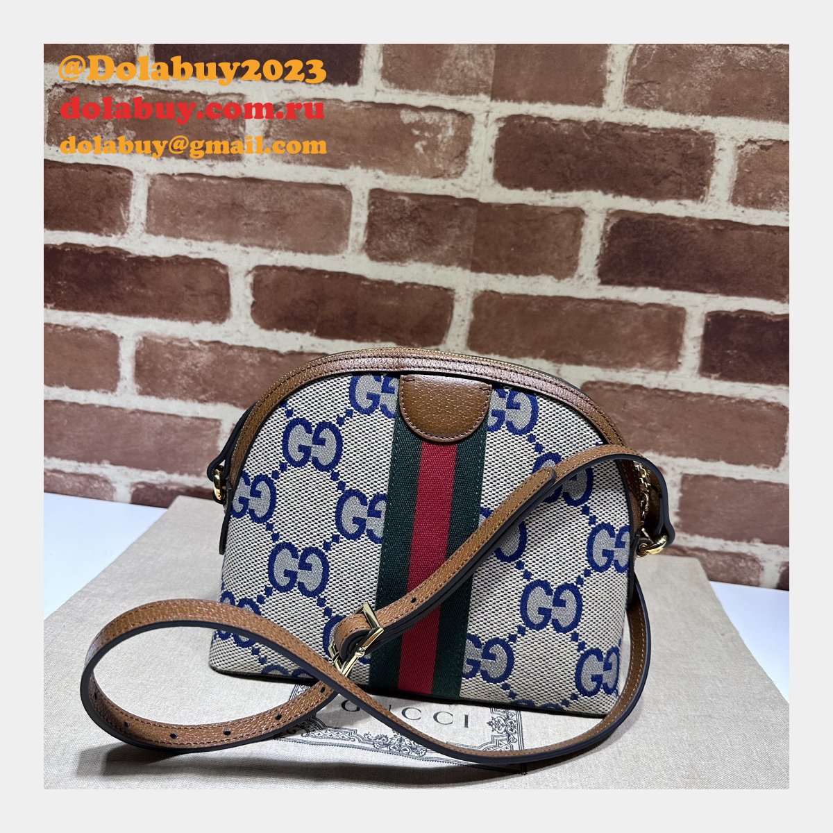 GG Supreme Ophidia Gucci Copy 499621 Top Shoulder Bag