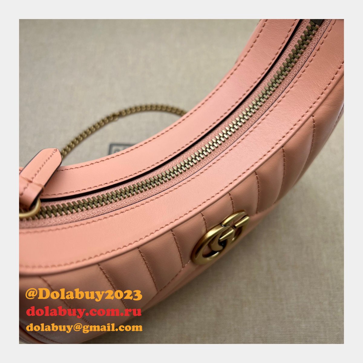 Gucci AAA+ GG Marmont half-moon-shaped 699514 Fashion bag