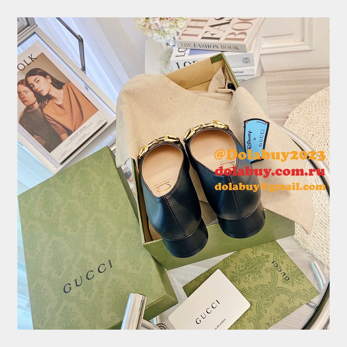 AAA+ Gucci Replica Horsebit Loafers Calfskin shoes
